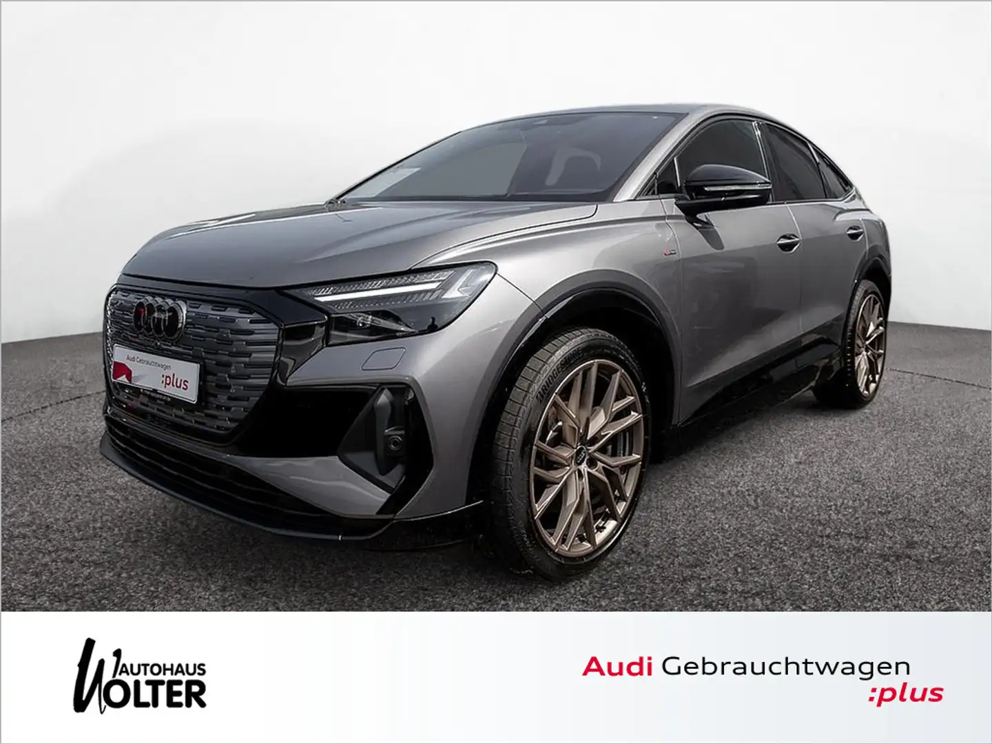 Audi Q4 e-tron Sportback 50 quattro Ed. One PANO H Grau - 1