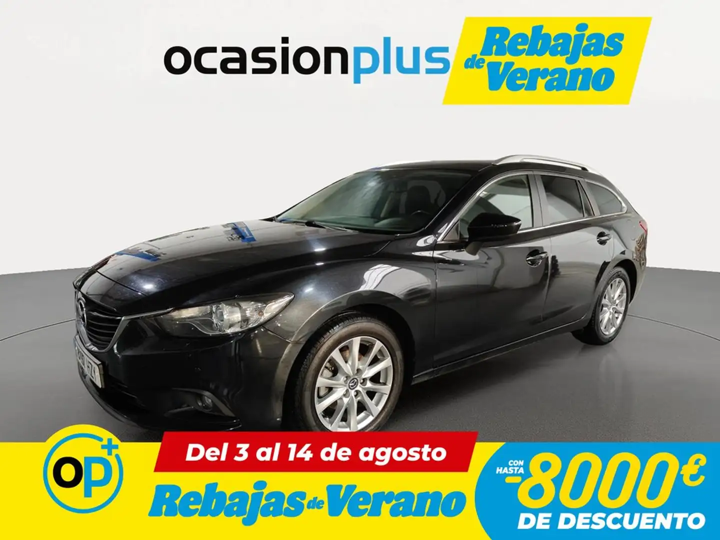 Mazda 6 W. 2.2DE Style + Pack Safety Negro - 1