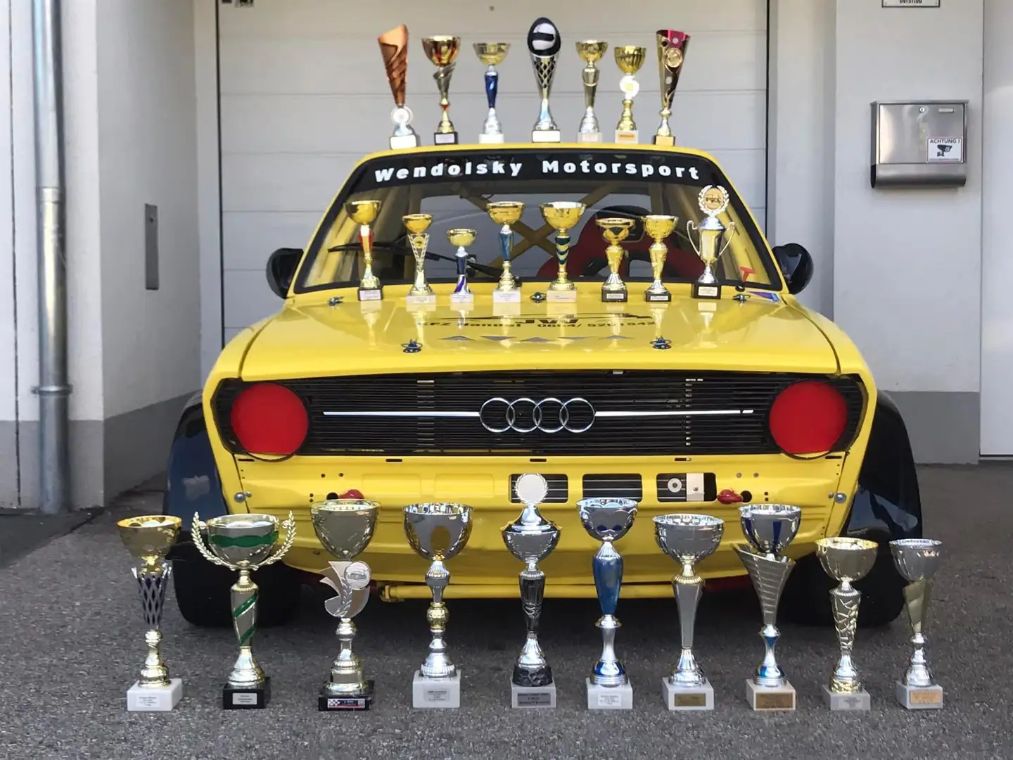 Audi 50 16V STW Rennfahrzeug OSK-Wagenpass Jaune - 1