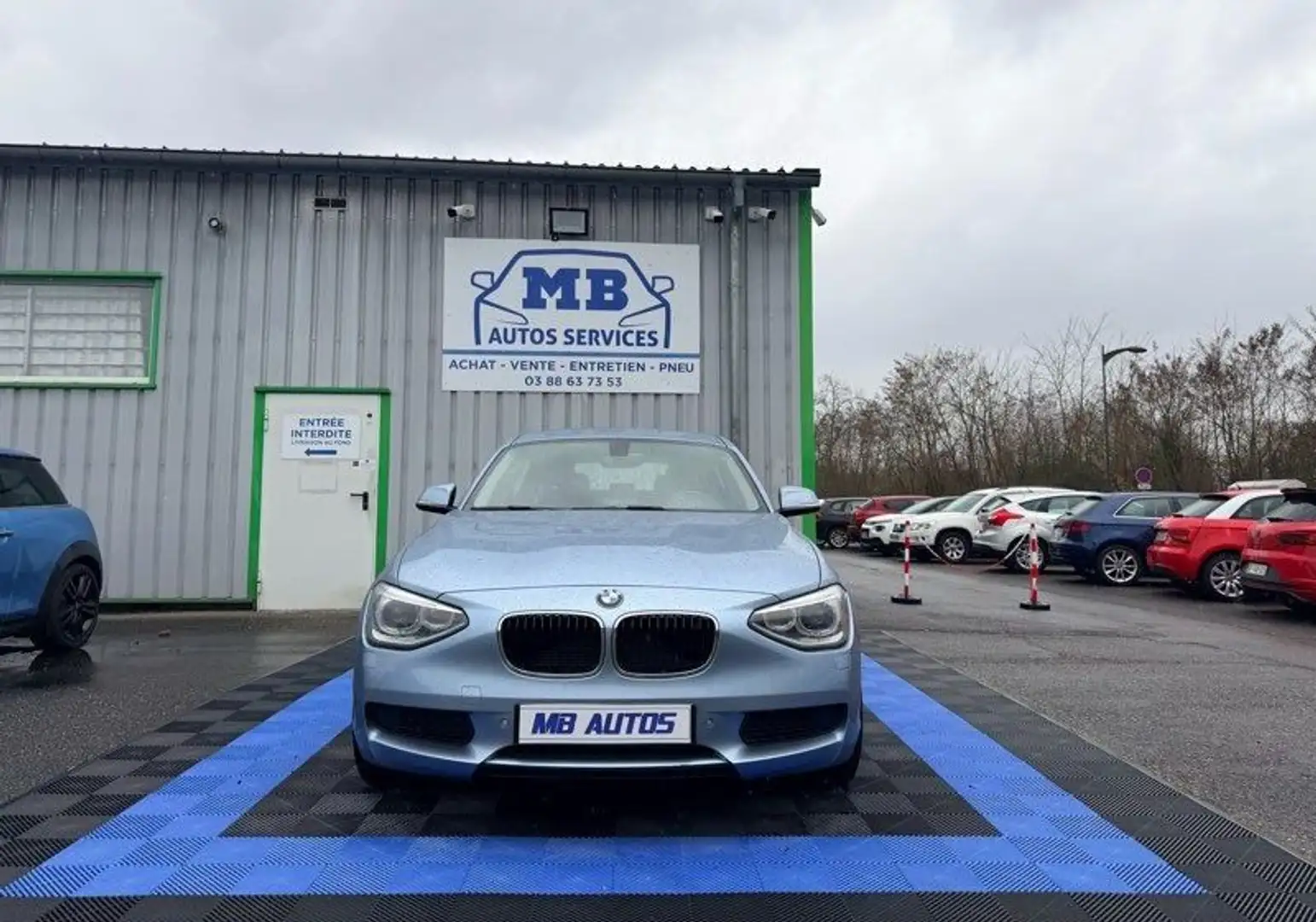 BMW 114 114i 102cv Xénon Led Régulateur Radar AV-AR Bluetooth Sièges Chauffants 2.Main Garantie 12 Mois Blau - 2