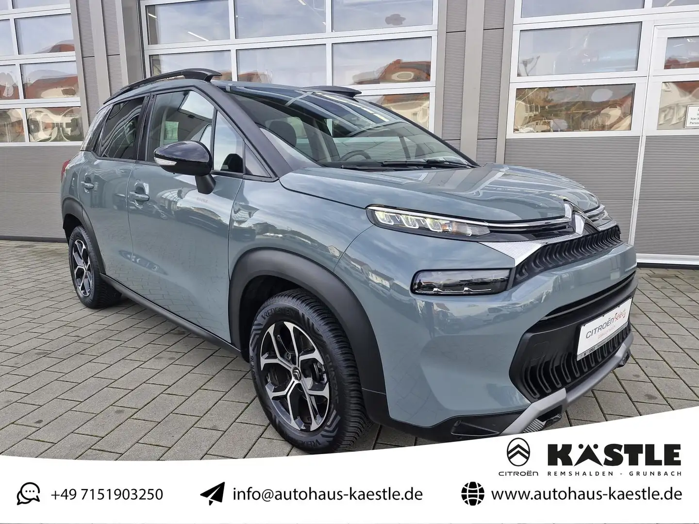 Citroen C3 Aircross Shine PT130 EAT6 SHZ*NAVI*AndroidAuto Grau - 1