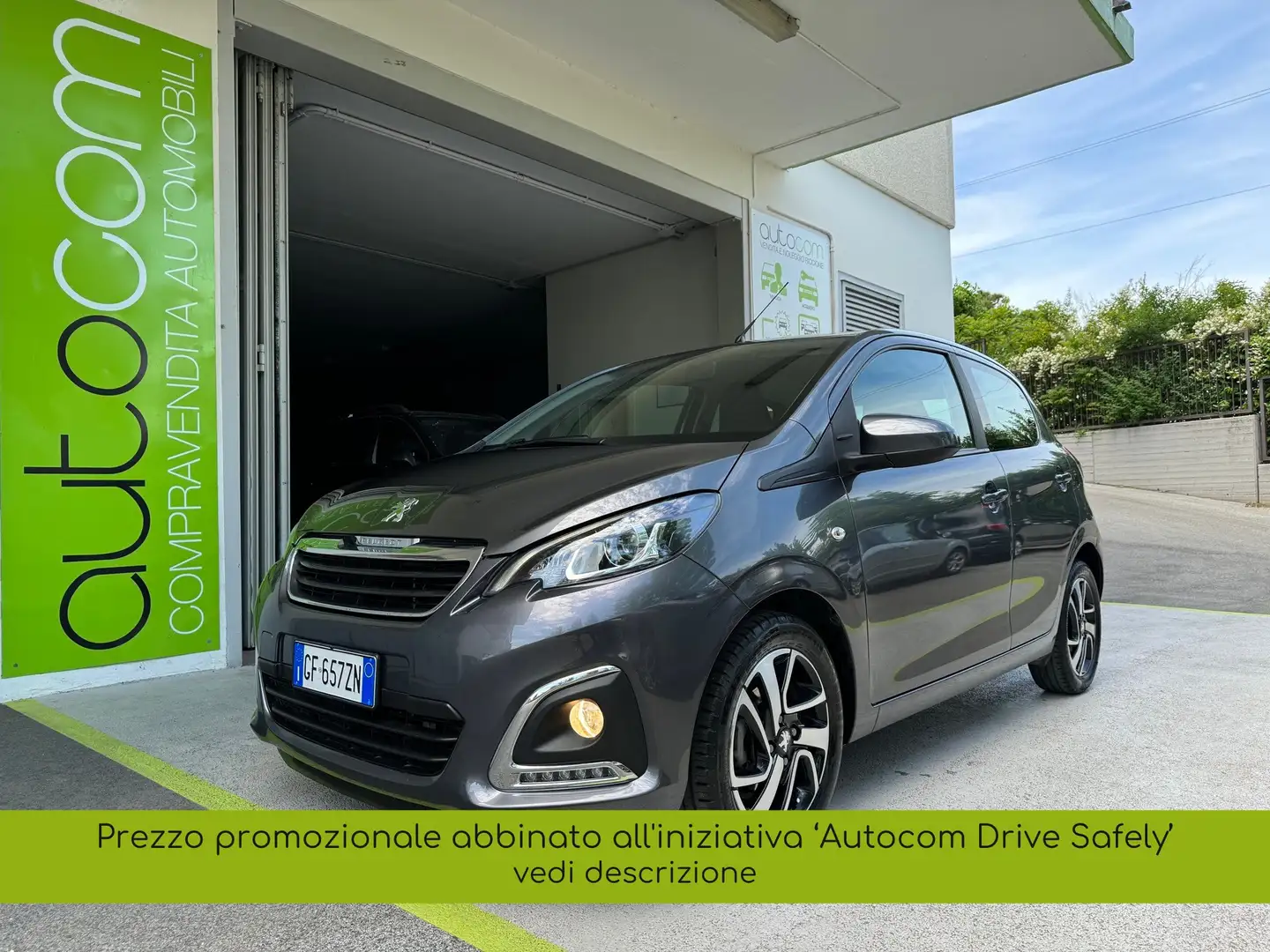 Peugeot 108 108 5p 1.0 vti Allure s&s Uniprop GARANZIA 24 MESI Grigio - 1