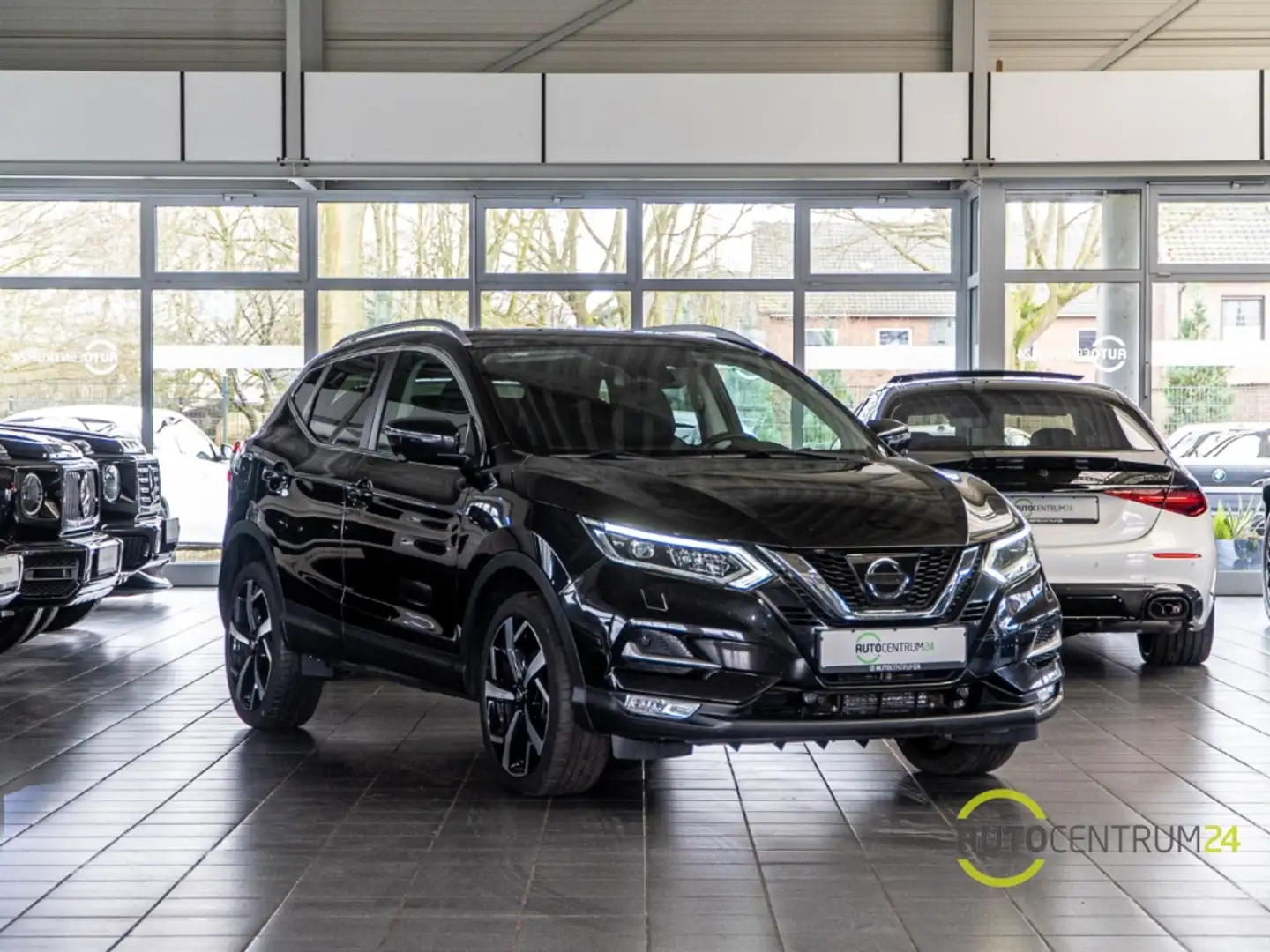 Nissan Qashqai Tekna Panorama Navi Kamera Nero - 1