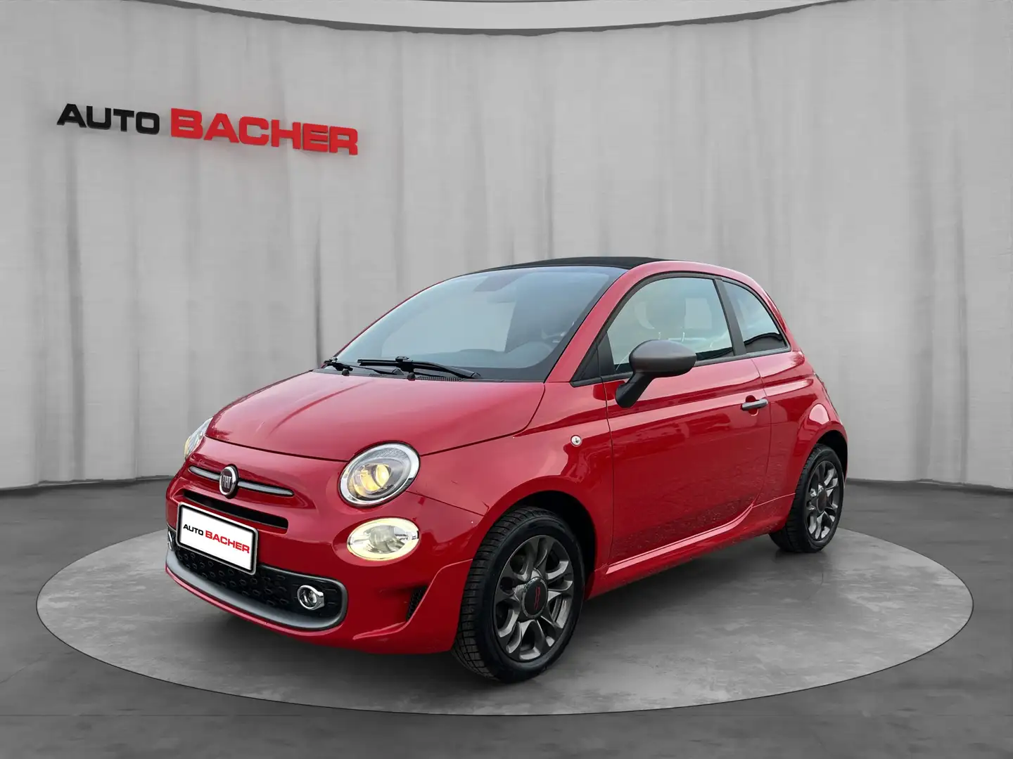 Fiat 500C 1,2 Fire 70 Sport Rot - 1