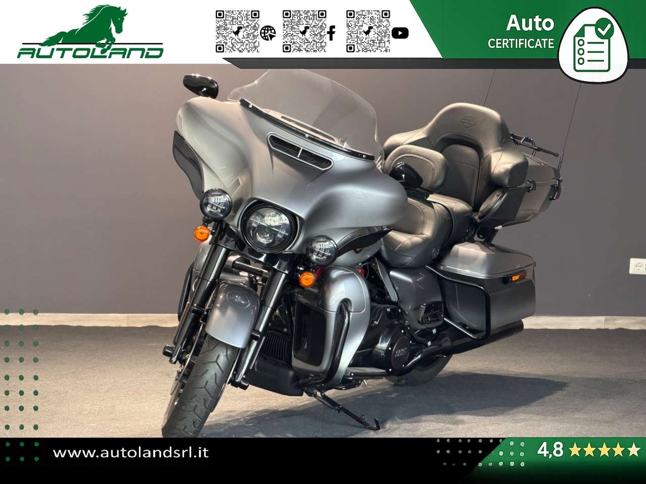 Harley-Davidson Electra Glide Ultra CVO Limited Milwaukee-Eight 117 Screamin Eagle