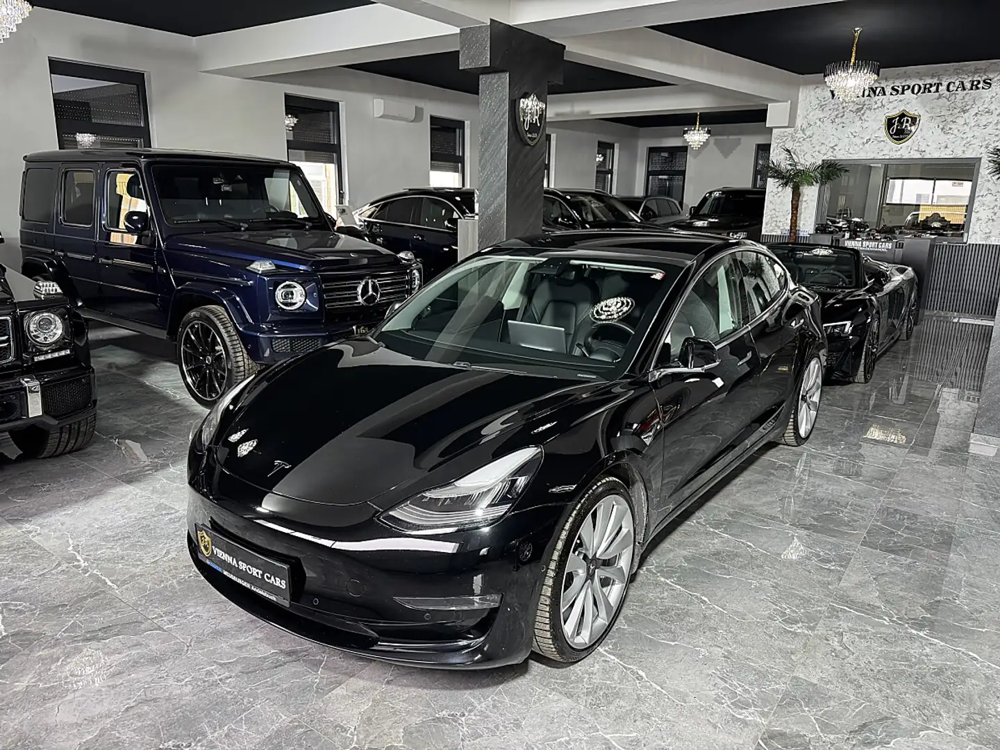 Tesla Model 3 Long Range AWD*Inkl. MWST*Brutto* Schwarz - 1