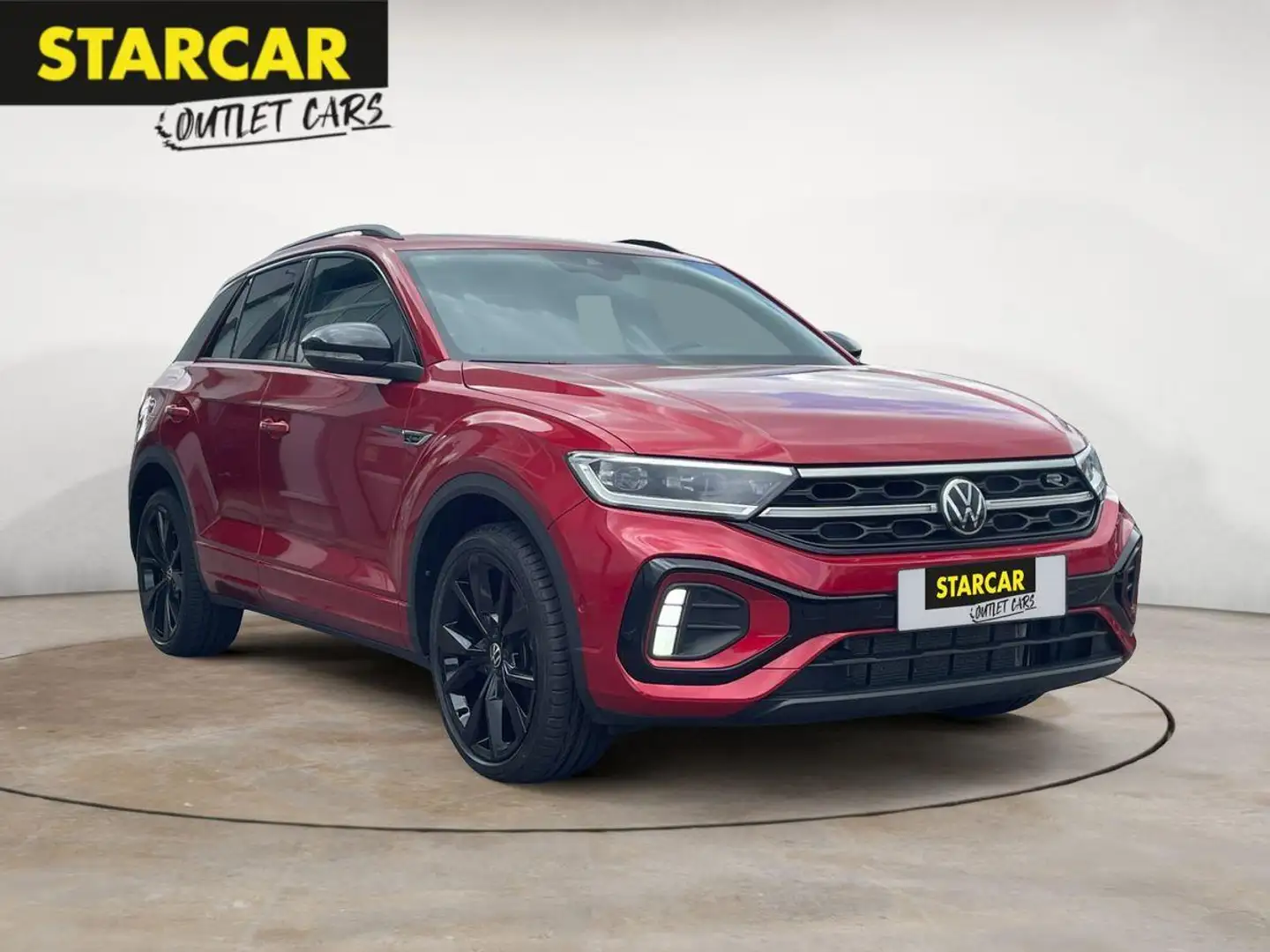Volkswagen T-Roc R-LINE 1.5TSI+IQ.DRIVE+PANO+ACC+AHK+RFK+19" Kırmızı - 1