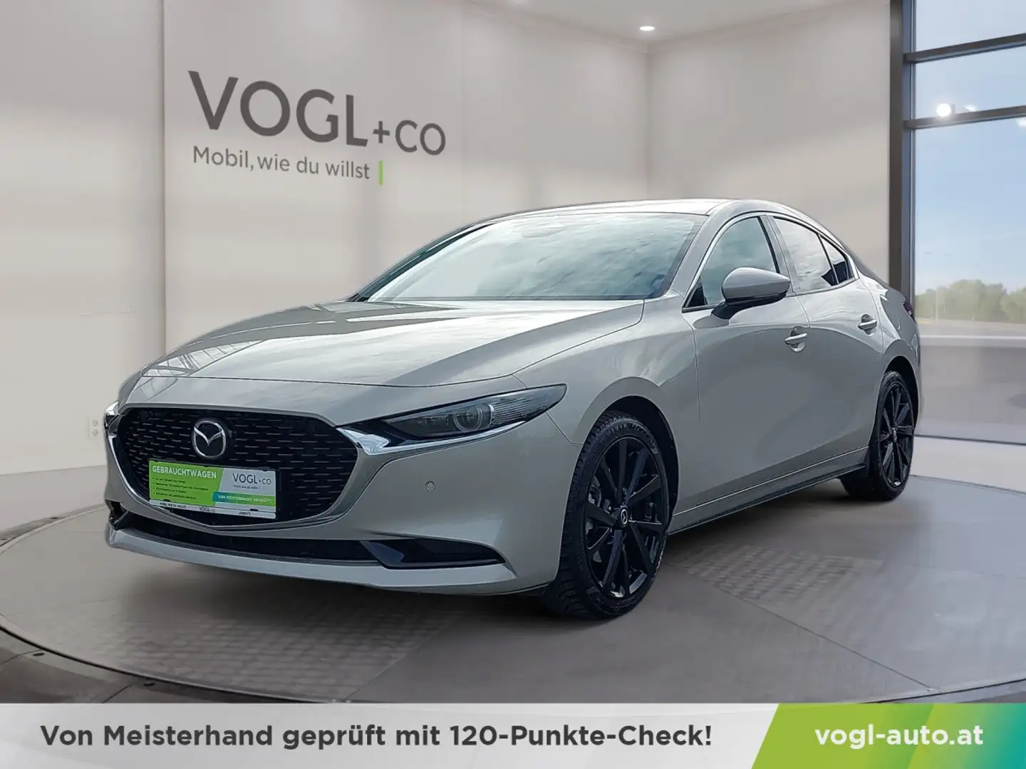 Mazda 3 Sedan e-Skyactiv G140 Exclusive-Line Grau - 1