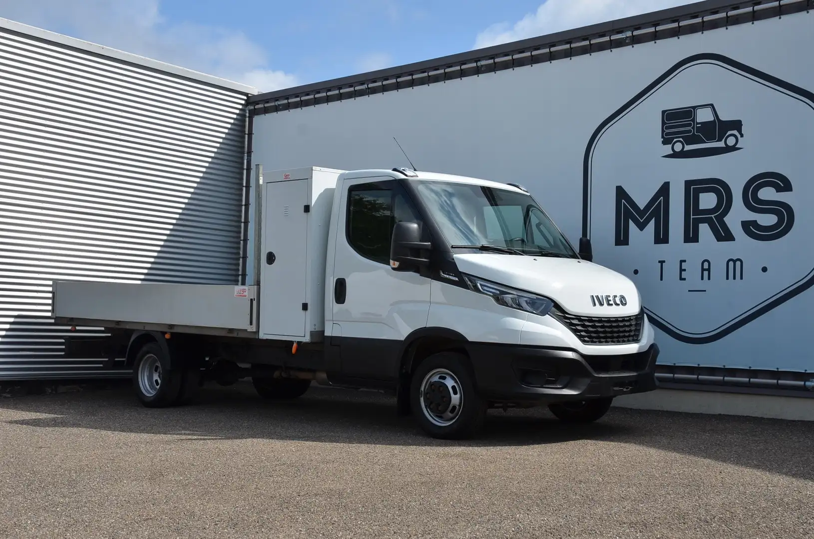 Iveco Daily 35C18- HiMatic- Openlaadbak- 3.5Tsleep-24990+BTW Blanco - 1