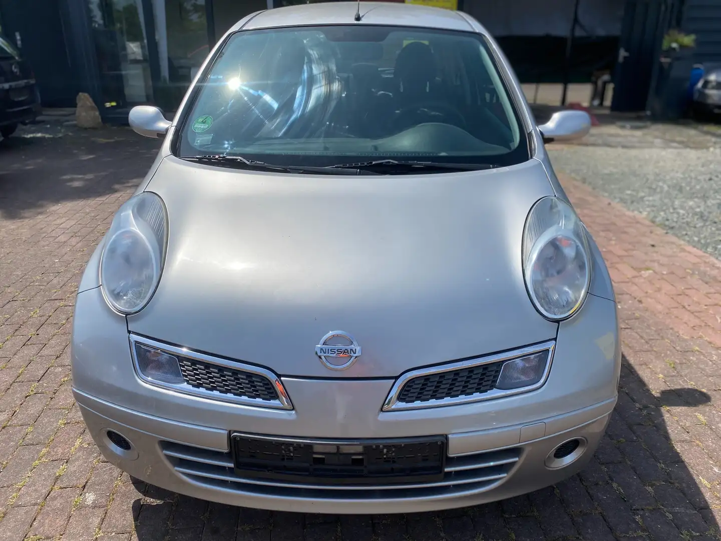 Nissan Micra 1.Hand/Neu TÜV Grijs - 2