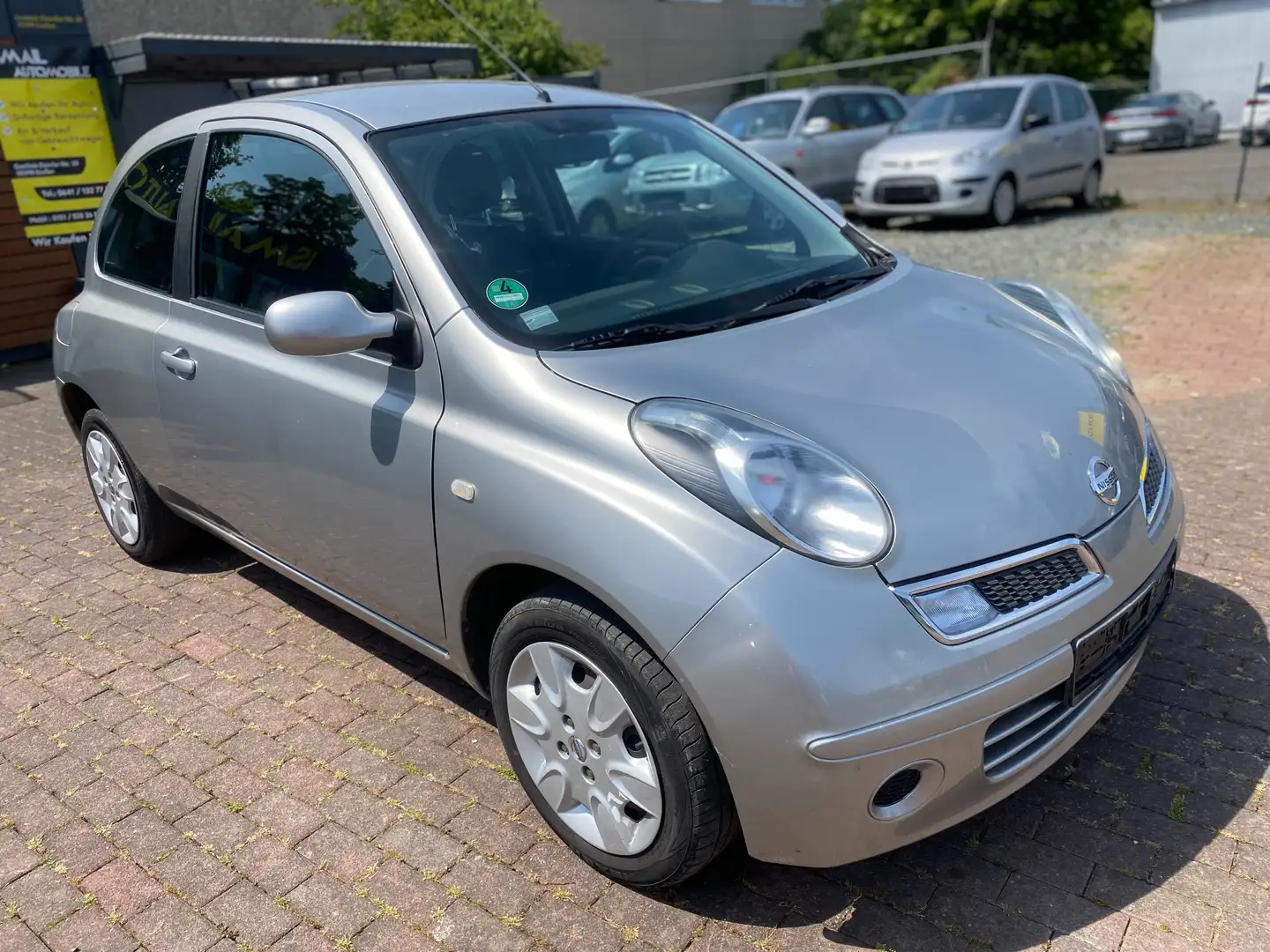Nissan Micra 1.Hand/Neu TÜV Grijs - 1
