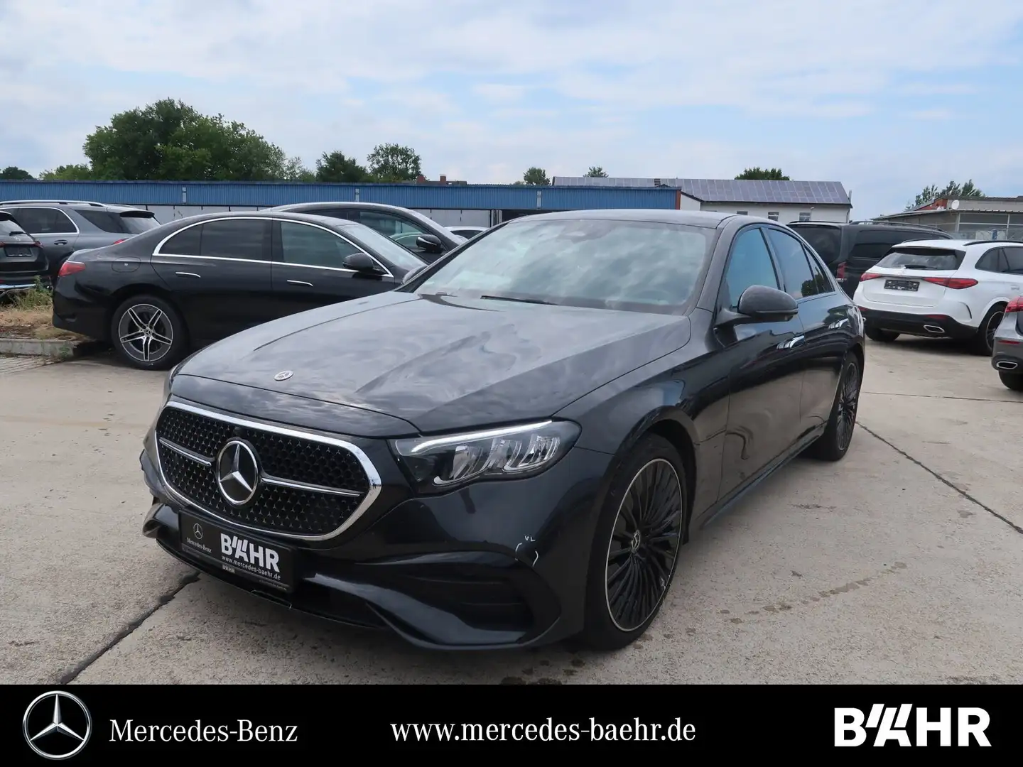 Mercedes-Benz E 220 E 220 d 4M AMG/Verkauf nur an Gewerbe!/360°/Pano Gris - 1