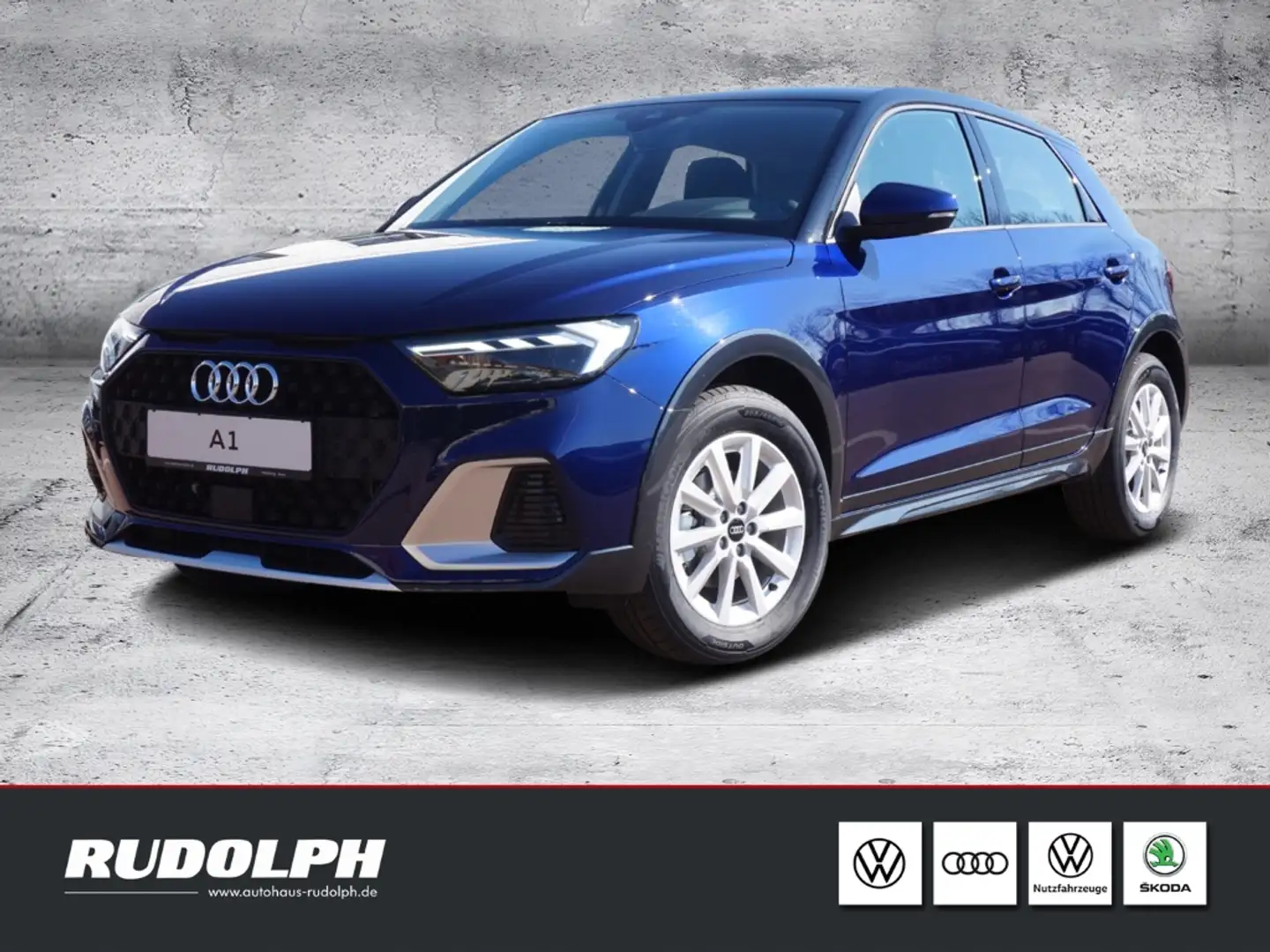 Audi A1 allstreet 30 TFSI S tronic LED NAVI GRA PDC v/h Blau - 2