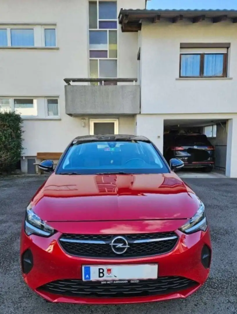Opel Corsa Baujahr 2020 | nur 40.800 km | sparsam | gepflegt Rot - 1