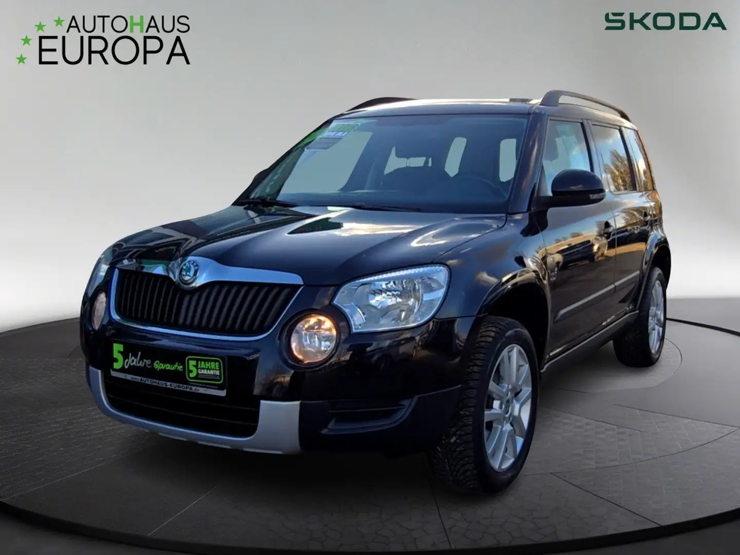 Skoda Yeti 1.2 TSI DSG Ambition Plus Edition KlimaA SHZ el.FH Schwarz - 1