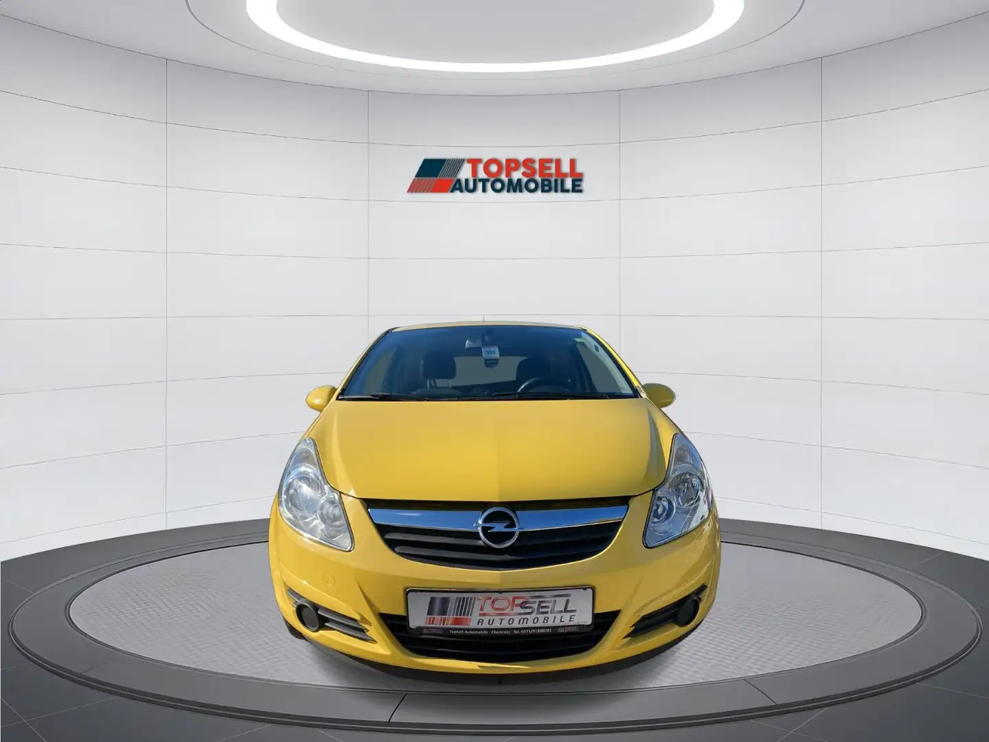 Opel Corsa D 1.0 Twinport ecoFLEX Edition 1.Hand Gelb - 2