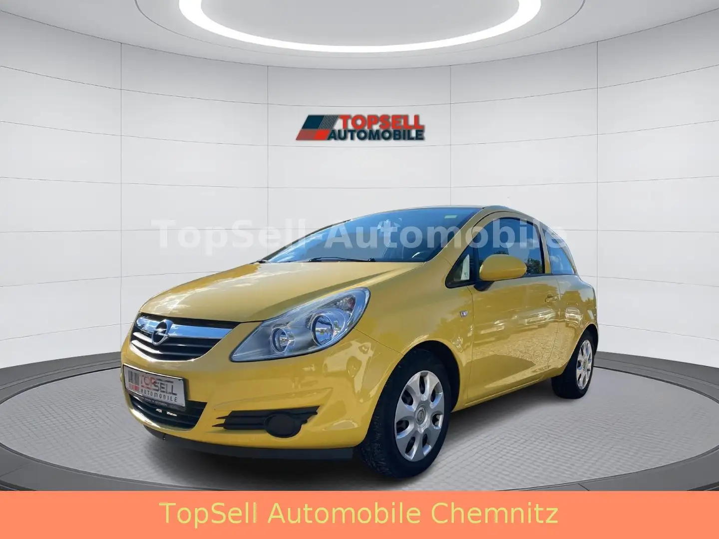 Opel Corsa D 1.0 Twinport ecoFLEX Edition 1.Hand Gelb - 1
