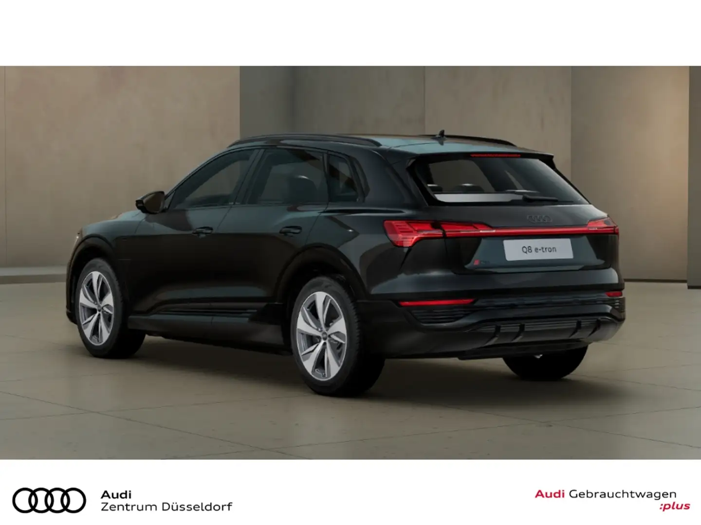 Audi Q8 e-tron 50 quattro S line Schwarz - 2