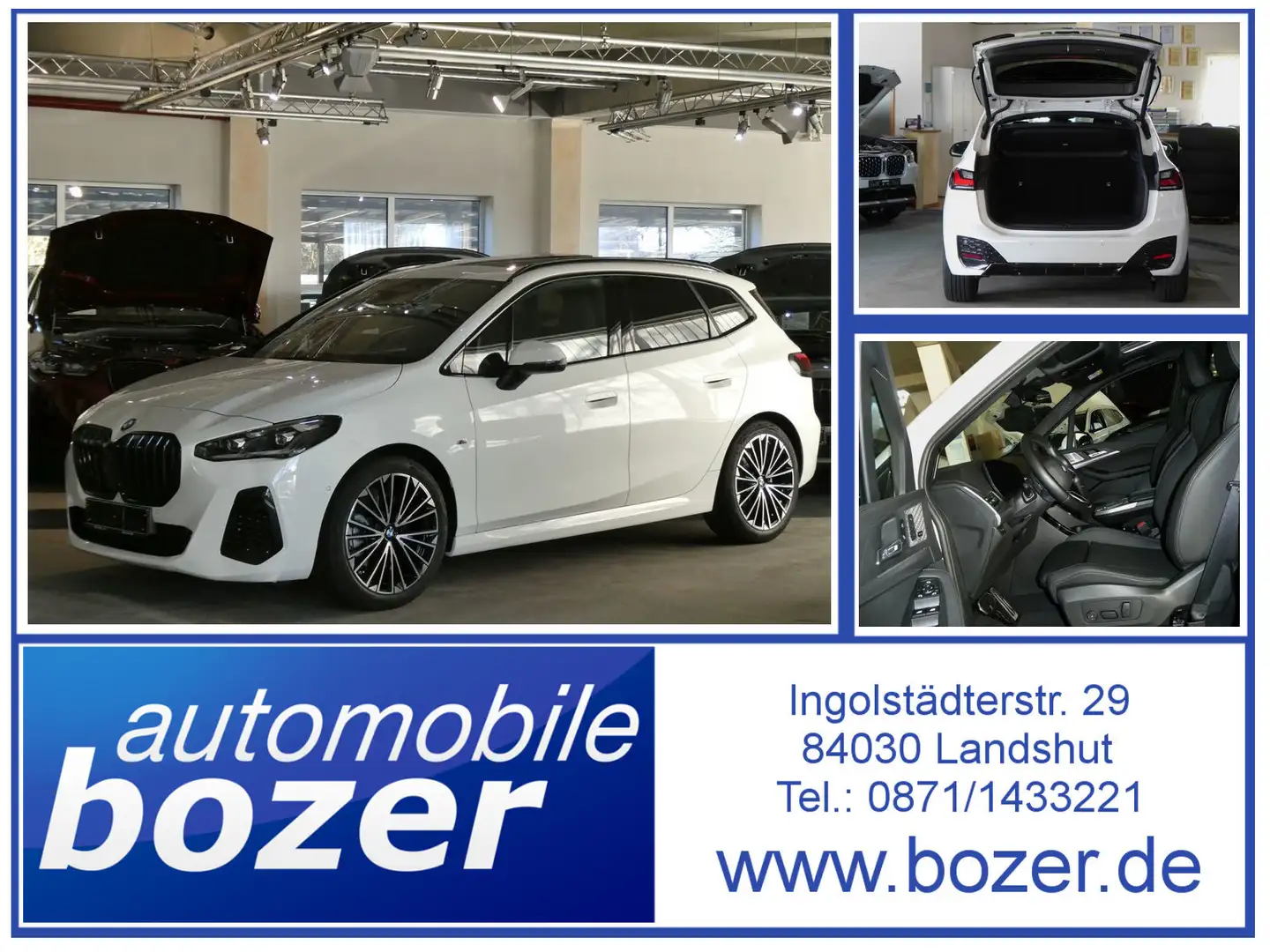 BMW 223 d xDrive MSport 360° NP:68.070 Weiß - 1