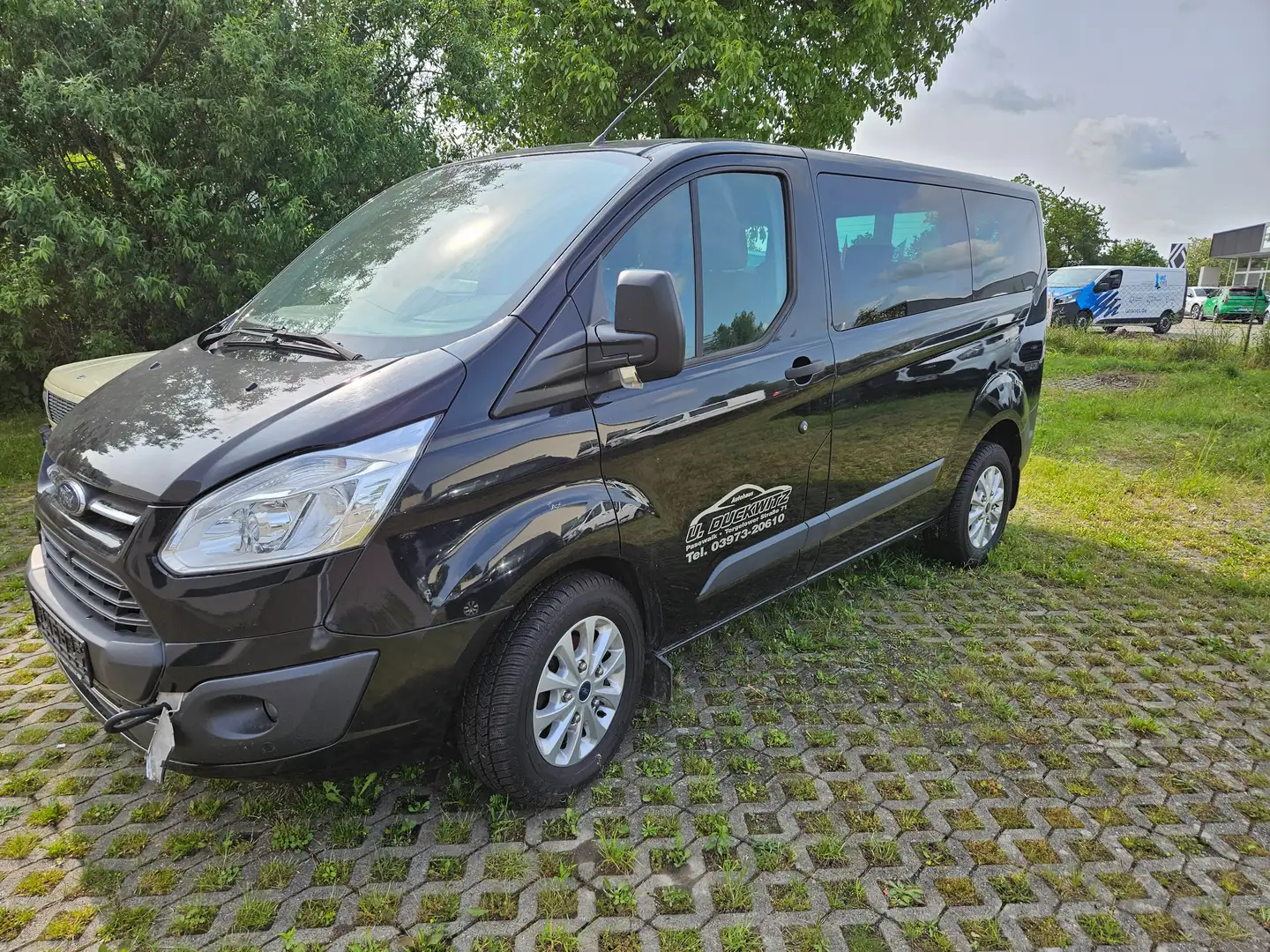 Ford Transit Custom 310 L1 Trend Motorschaden für Export Schwarz - 1