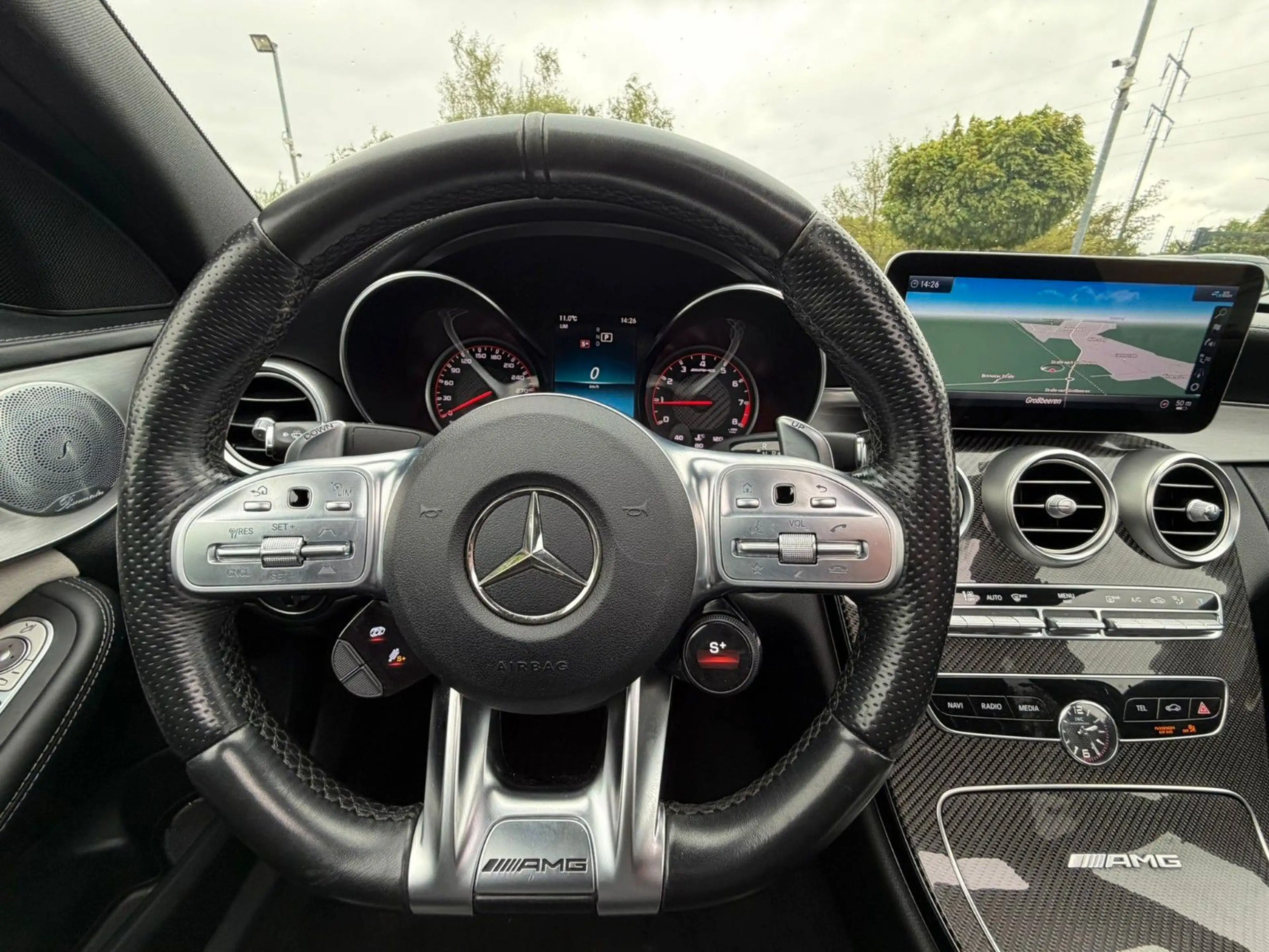 Mercedes-Benz C 63 AMG C 63 S AMG Memory*HUP*Pano*Burmester*Kam*1.Hand — photo 10