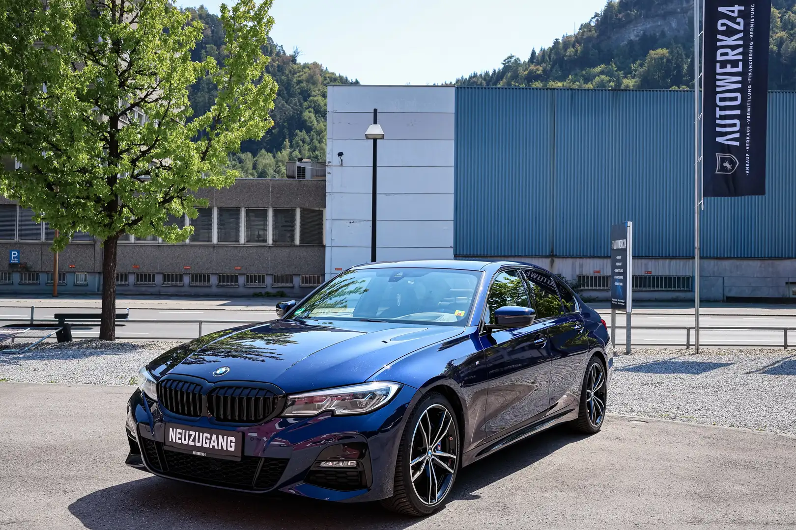 BMW 330 d Aut. M-Sport,Voll.,Laserl.,HeadUp,Gestikst., Blau - 2