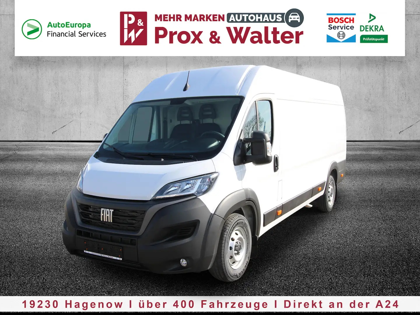 Fiat Ducato 35 Maxi L5H2 TEMPOMAT+KLIMA+Einparkhilfe Blanc - 2