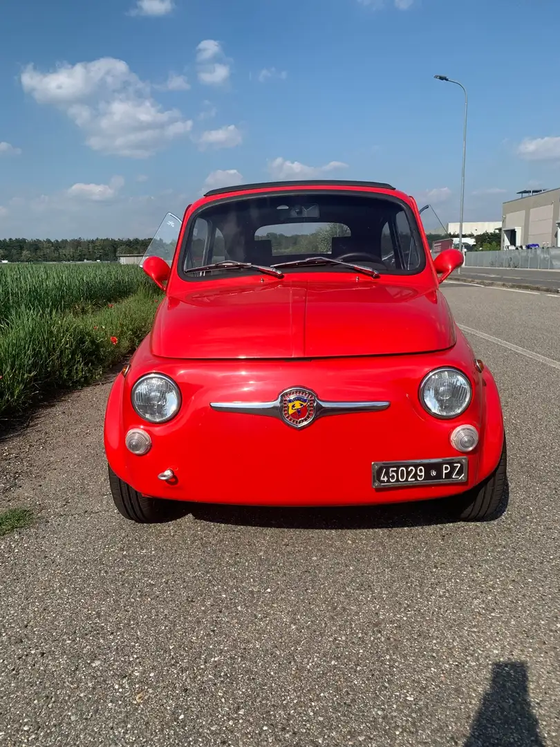 Fiat 500 Fiat 500 preparata Rot - 1