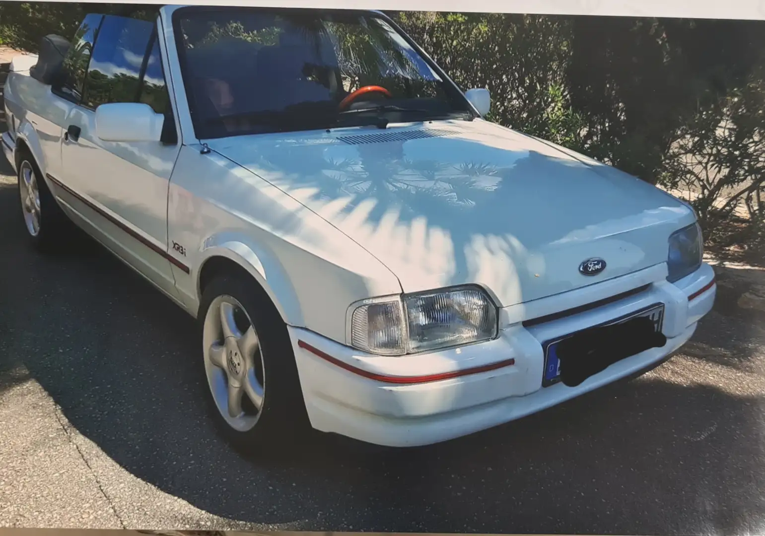Ford Escort XR3i Oldtimer H-Kennzeichen Blanco - 2