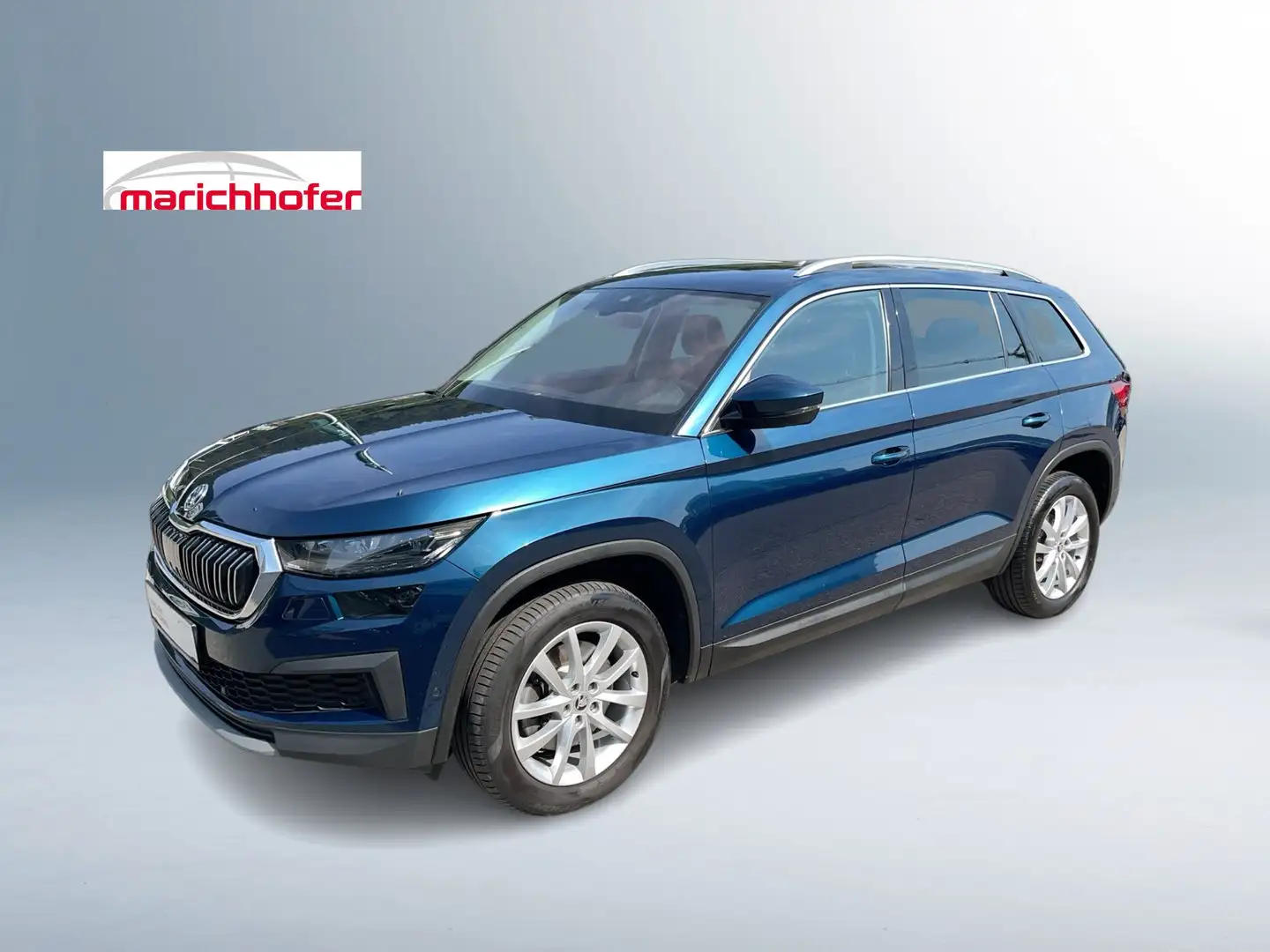 Skoda Kodiaq 4x4 Style SC TDI DSG Blau - 1