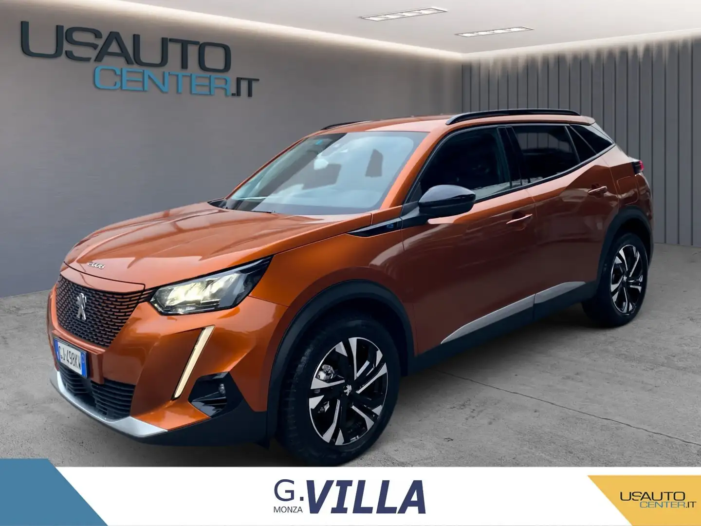 Peugeot 2008 e-2008 Allure Pack 100kW Arancione - 2