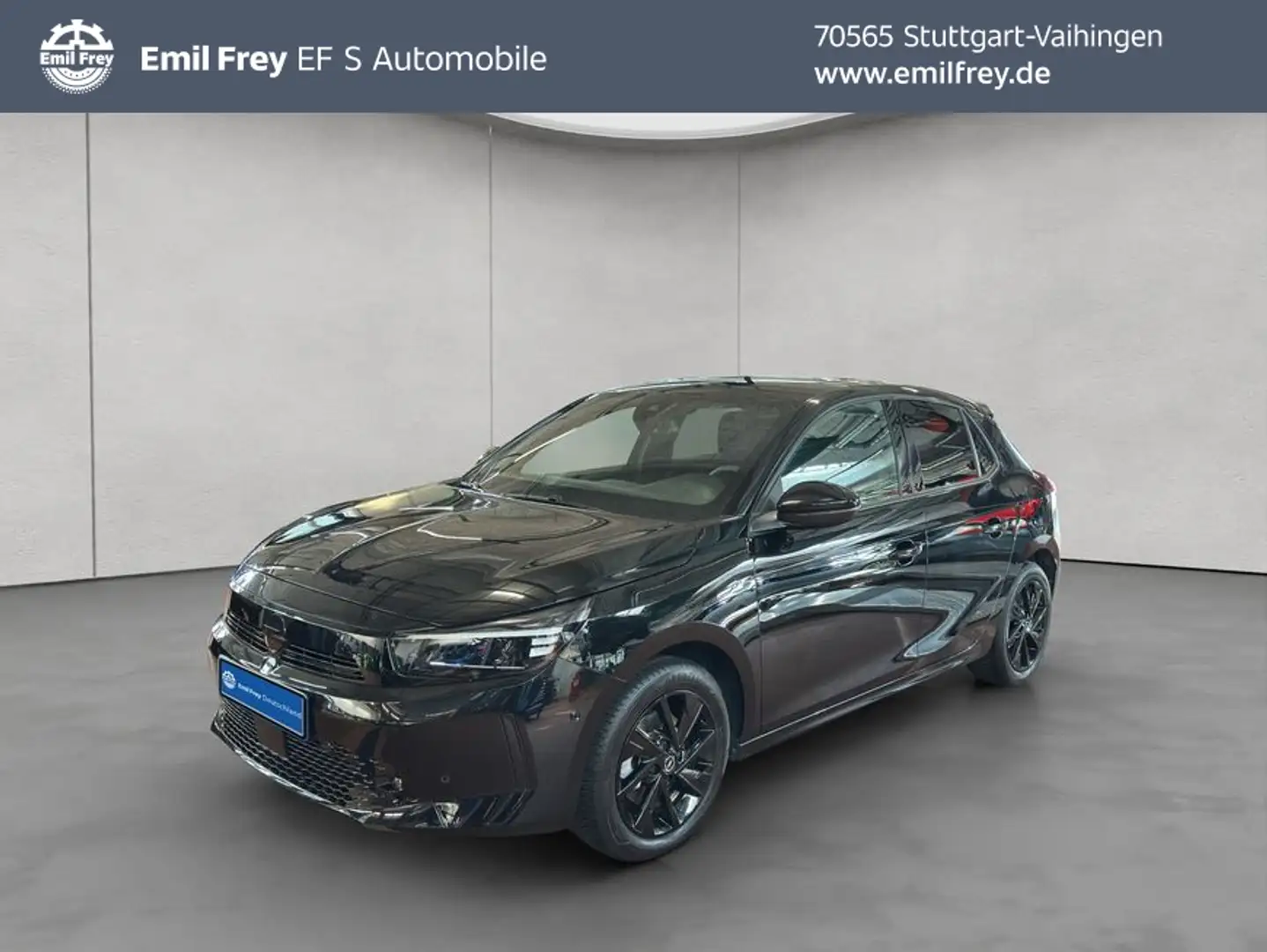 Opel Corsa 1.2 Direct Schwarz - 1