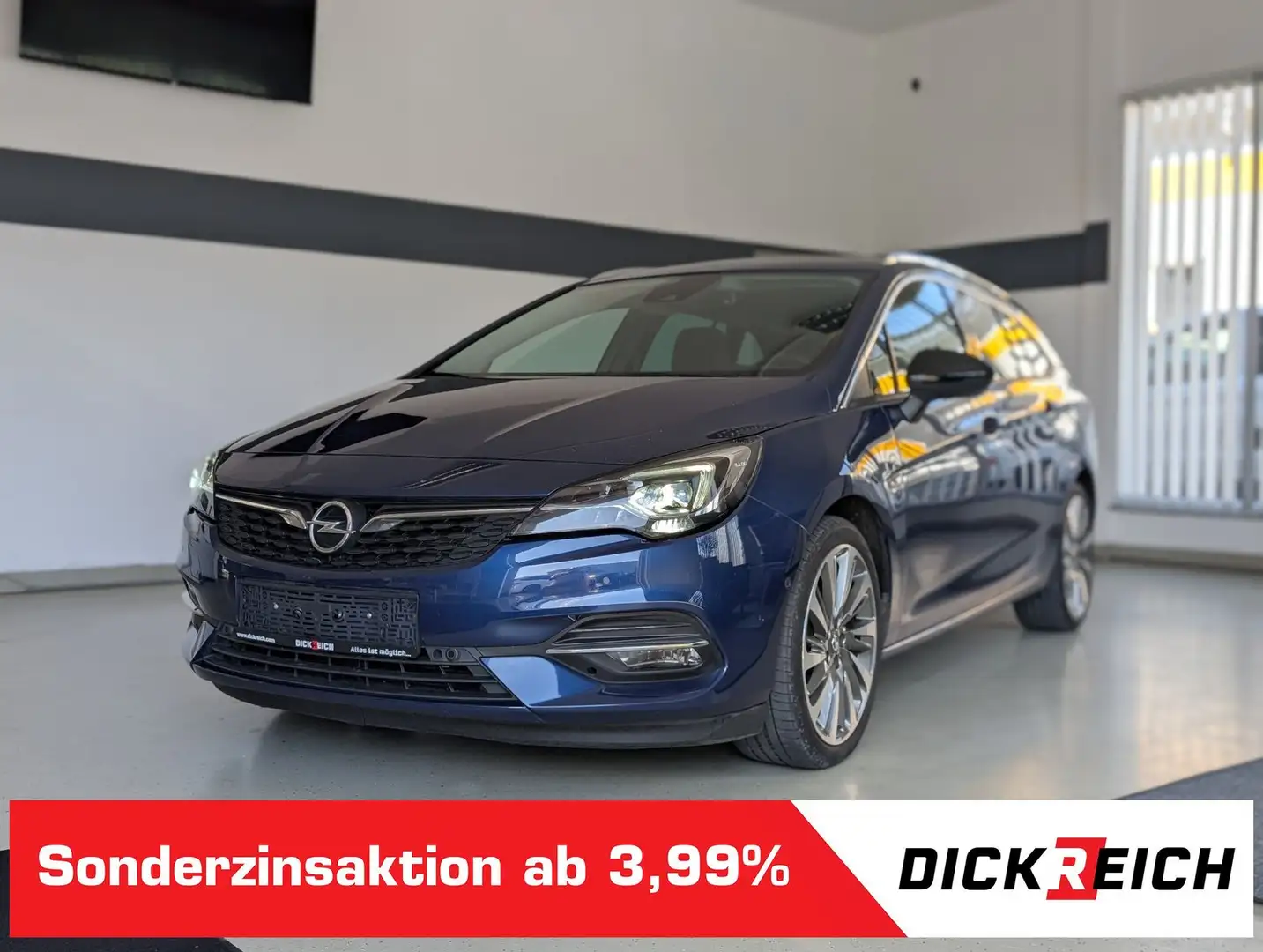 Opel Astra Elegance PANORAMA LEDER MASSAGE MEMO 18" Blau - 1
