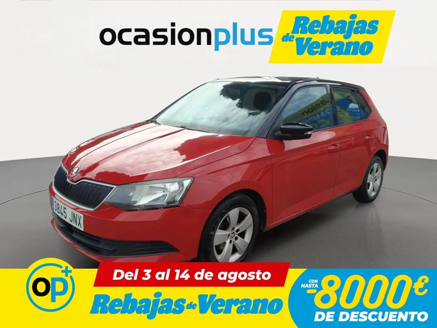 Skoda Fabia 1.0 MPI Ambition 55kW Rojo - 1
