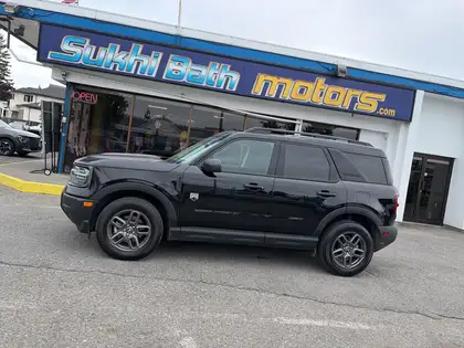 Black 2025 Ford Bronco Sport SUV / Crossover All-Wheel Drive 8-Speed Automatic