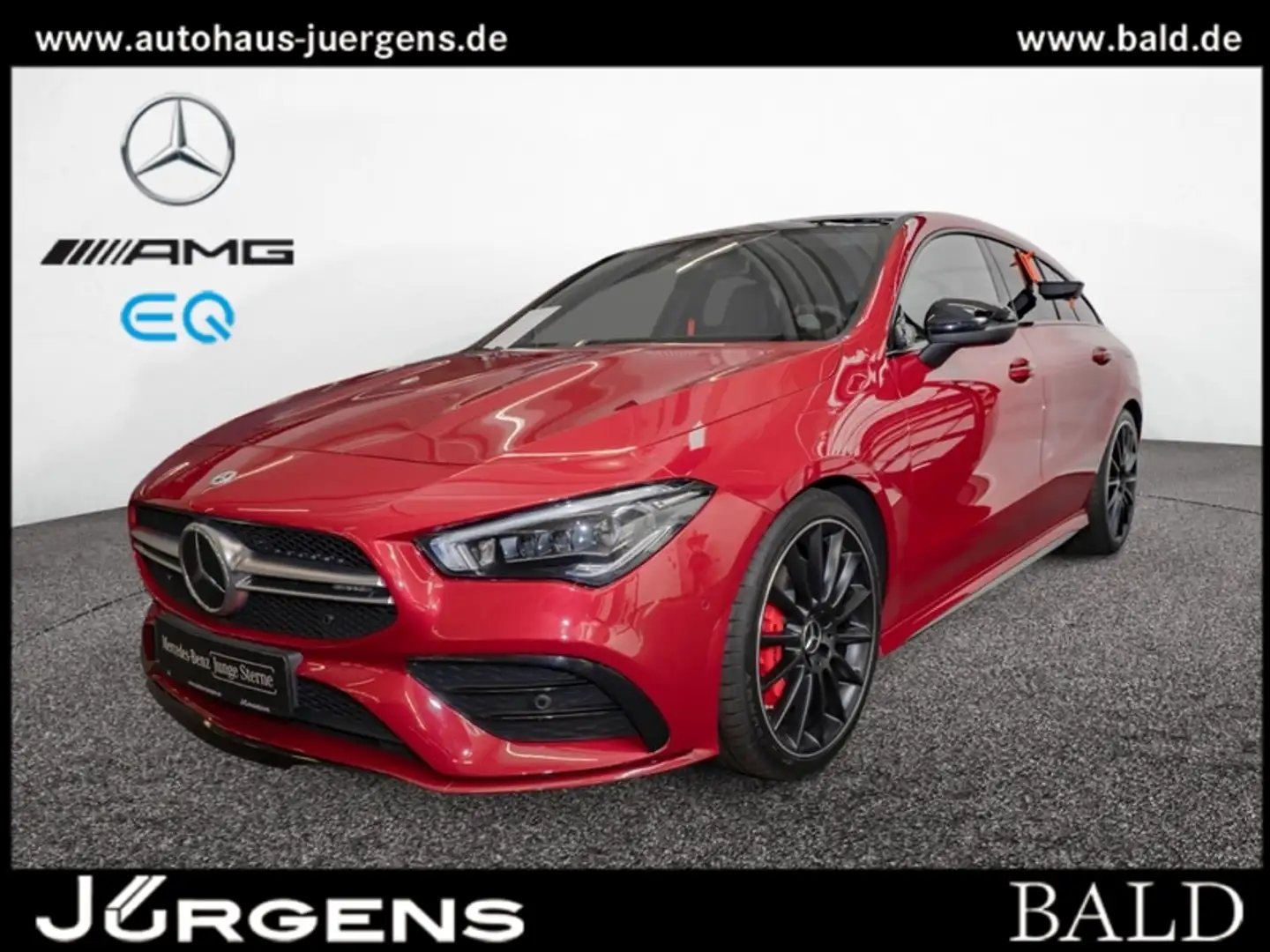 Mercedes-Benz CLA 35 AMG 4M SB Perf-Sitze/Pano/AHK/Distr/Night Rot - 1