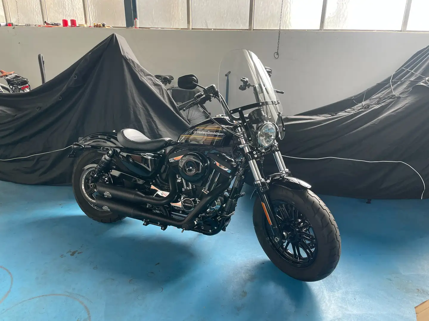 Harley-Davidson Sportster Forty Eight Negru - 2
