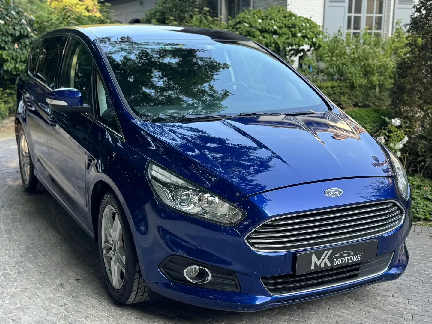 Ford S-Max 2.0 TDCi Titanium/7PL/PowerShift/Panodak/Camera Blauw - 2