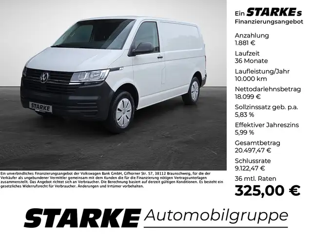 Volkswagen T6 Transporter T6.1 Kasten 2.0 TDI EcoProfi AHK PDC Radio Comp...
