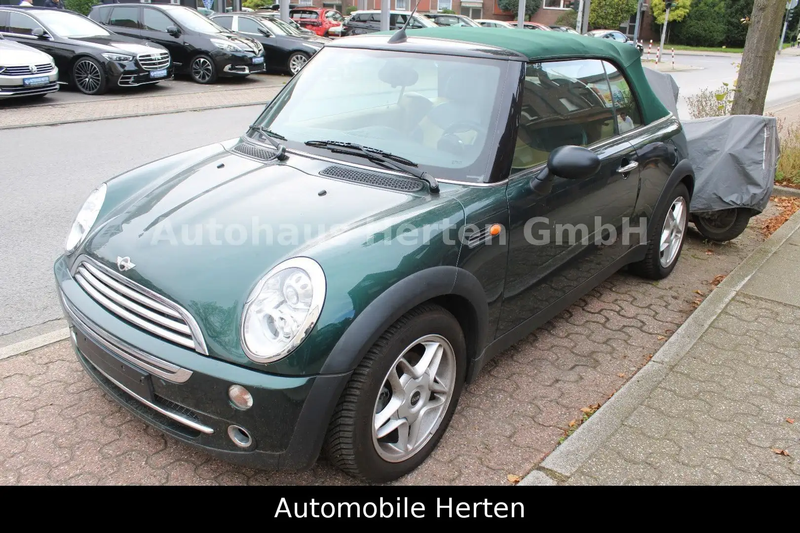 MINI Cooper Cabrio*LEDER*KLIMA*XENON*SHZ*H/K*1.HAND* Grün - 1