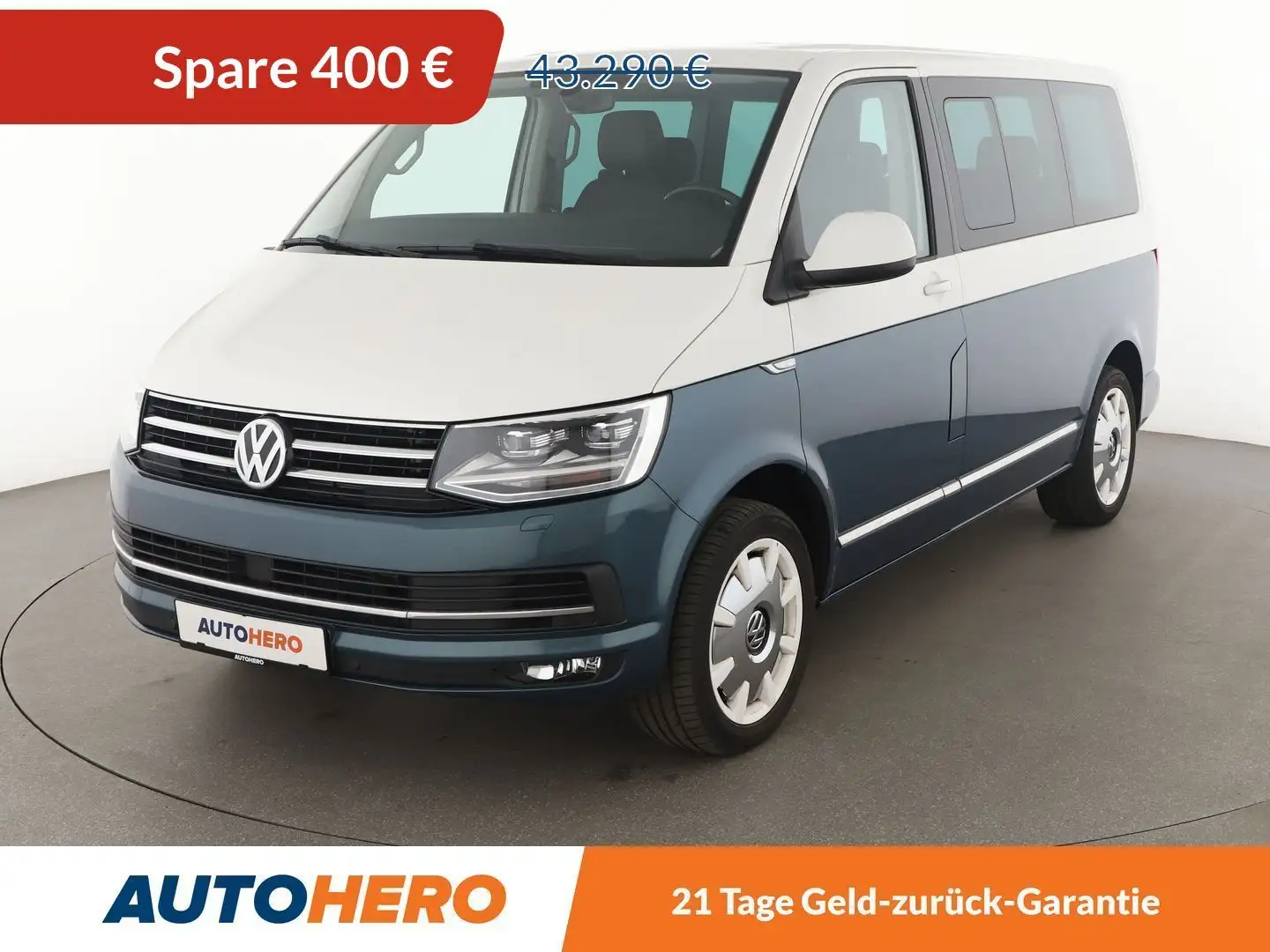 Volkswagen T6 Multivan 2.0 TSI Generation Six Aut.*LED*ACC*NAVI*CAM*PDC* Wit - 1