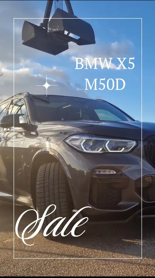 BMW X5 M50D Grijs - 1