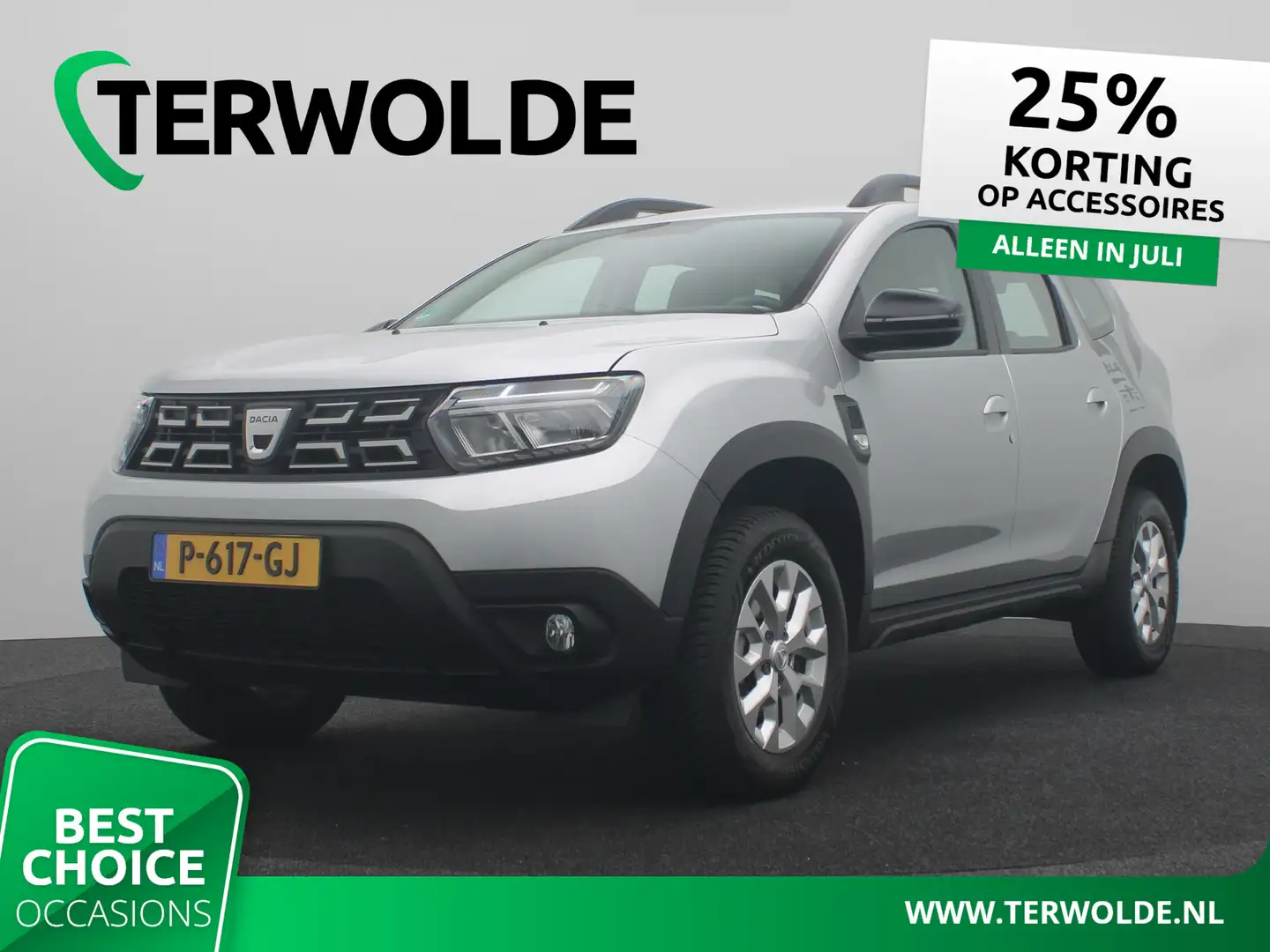 Dacia Duster TCe 100 Bi-Fuel Comfort | Apple Carplay/Android Au Grijs - 1
