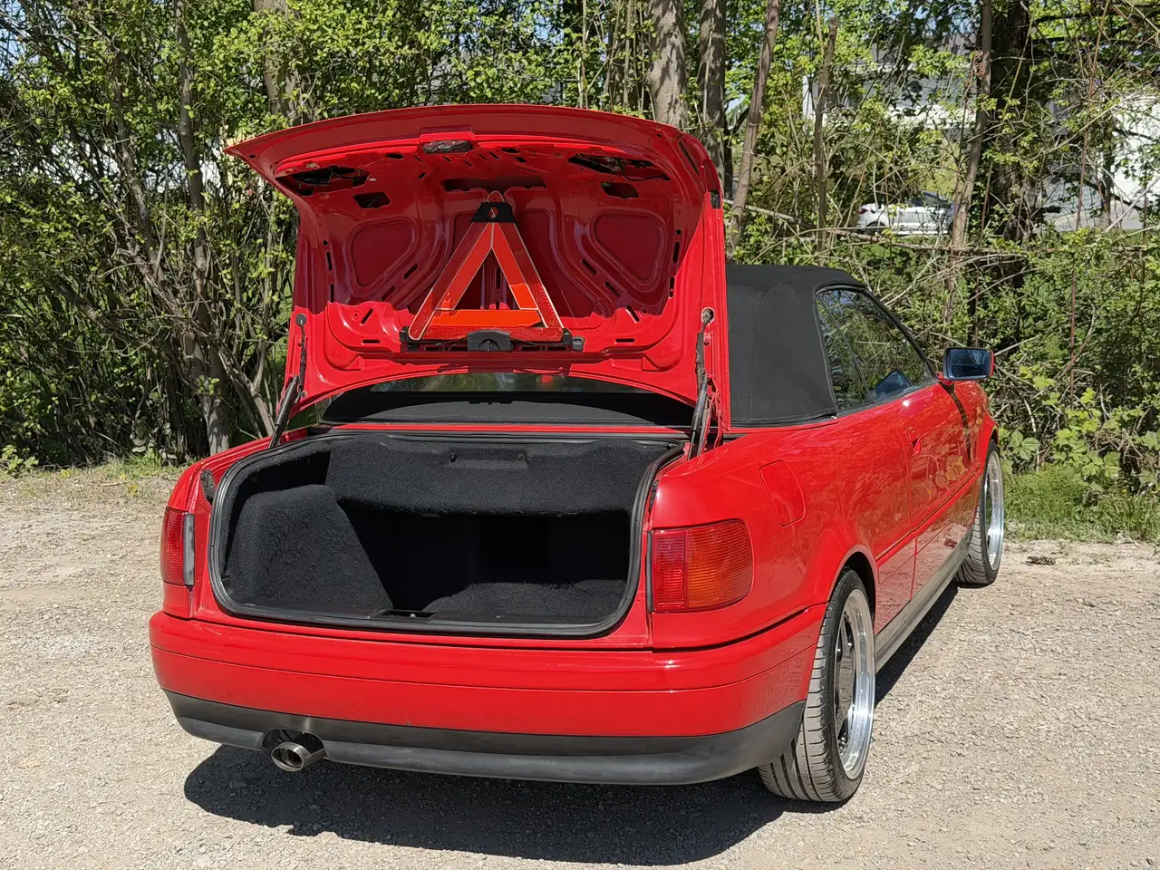 Audi Cabriolet 2,3 5 Zylinder - Audi 80 Cabriolet, foto 4