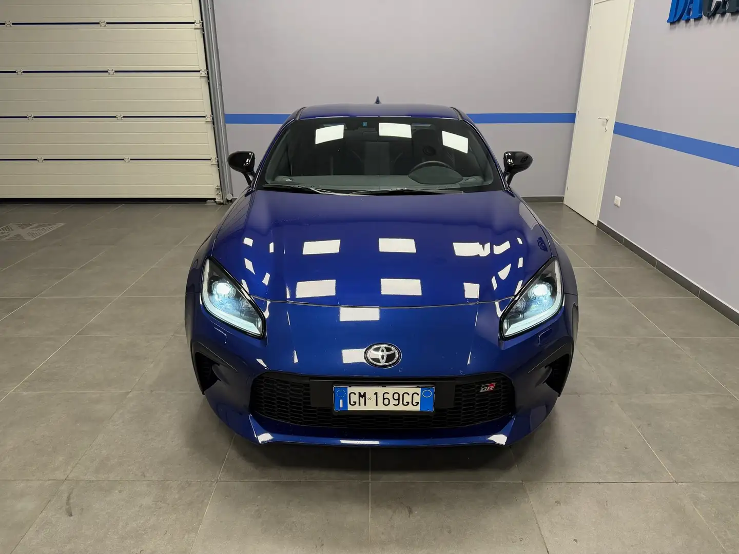 Toyota GR86 GR86 2.4 Premium Sport Auto 234cv ACC-ITALIANA Blau - 2