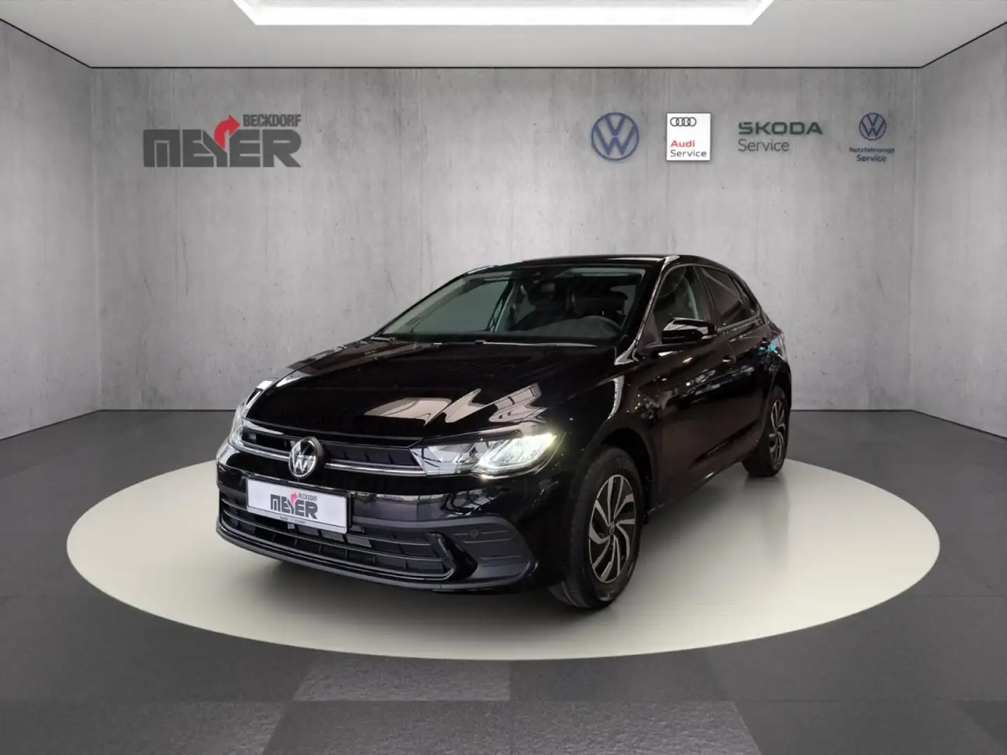 Volkswagen Polo Life 1.0 TSI Klima Rückfahrkamera Sitzheizung Noir - 1