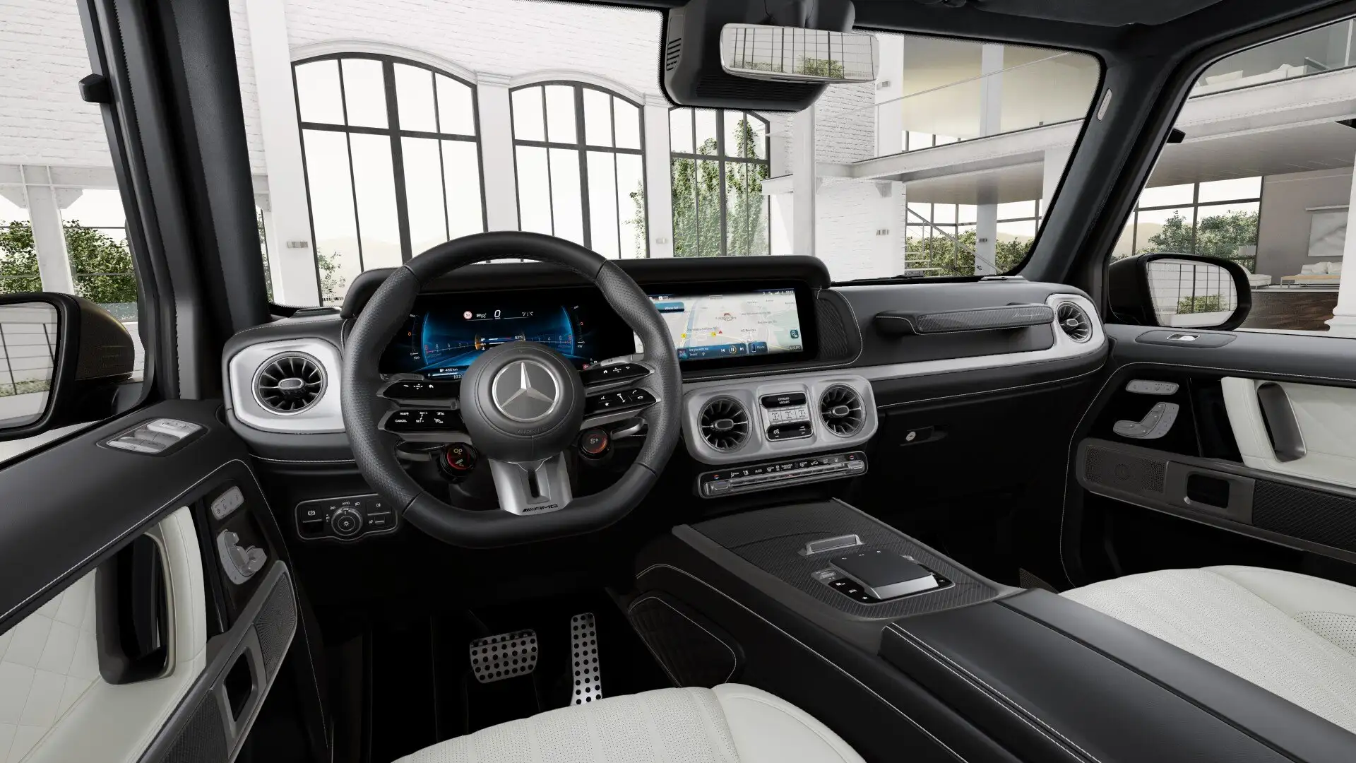 Mercedes-Benz G 63 AMG 63 AMG Polsterung platinweiss Noir - 2