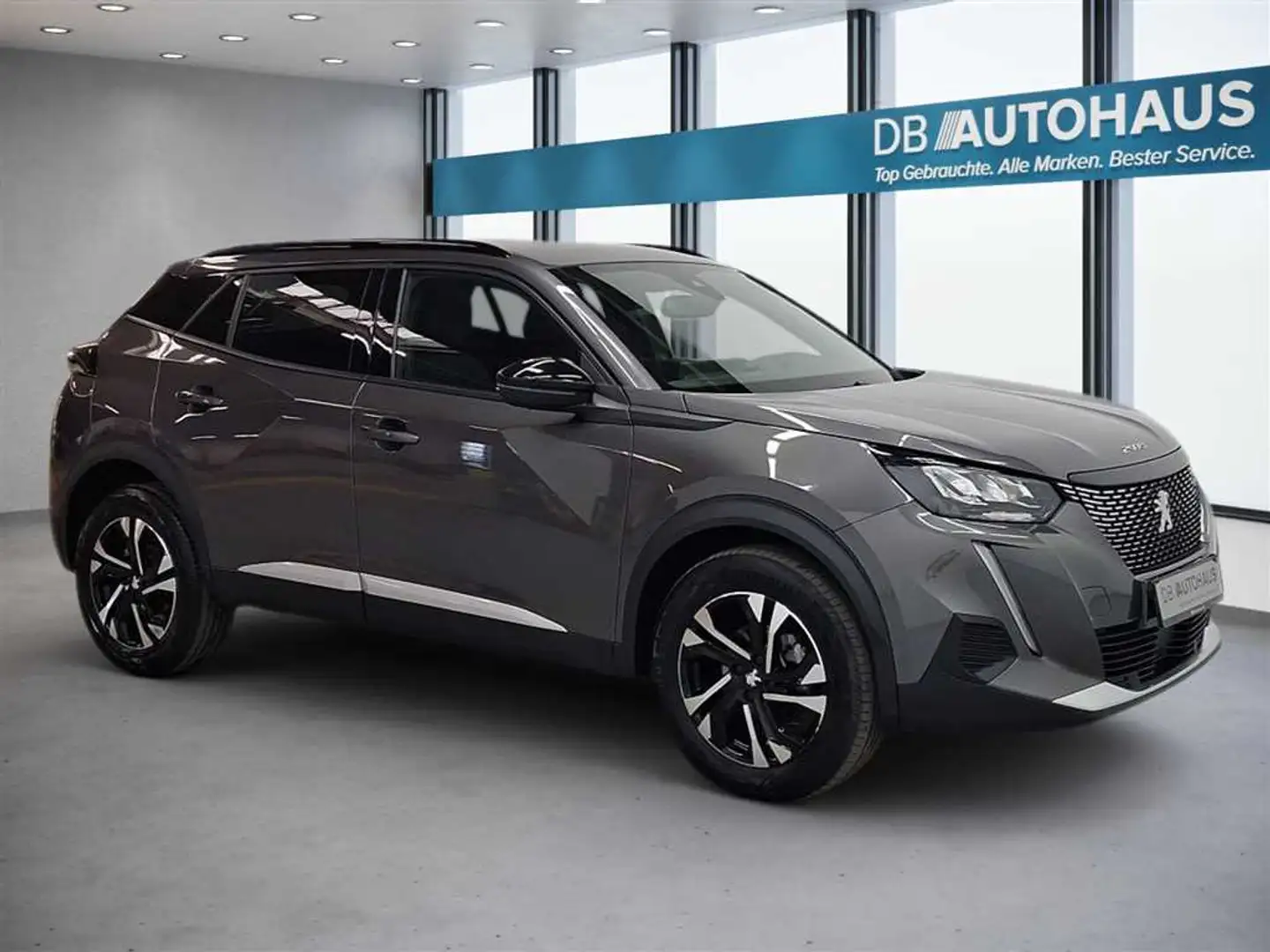 Peugeot 2008 Allure Pack 1.0 PureTech Automatik Grau - 2
