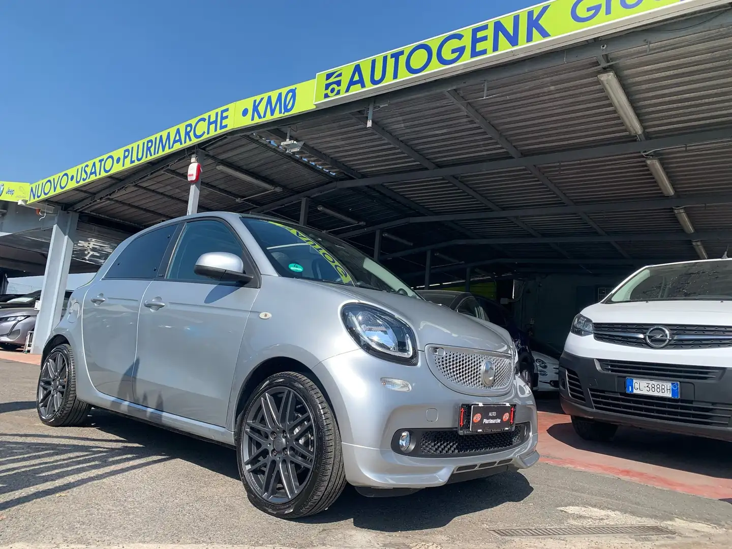 smart forFour 1.0 Prime 71cv CABRIO BRABUS PACK Grigio - 1