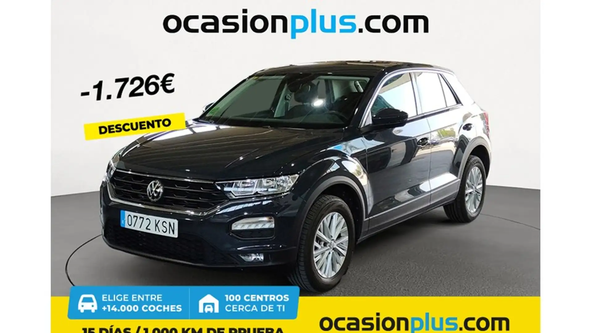 Volkswagen T-Roc 1.0 TSI Edition Gris - 1